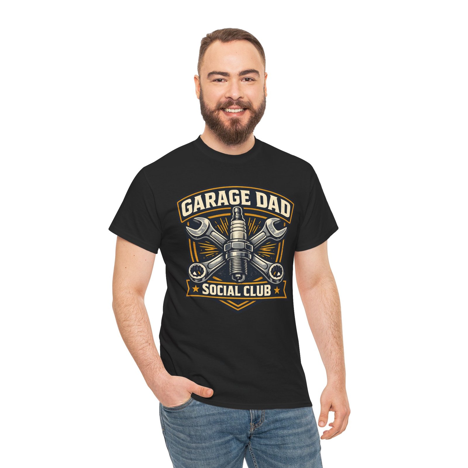 Garage Dad Social Club T-Shirt - Image 17
