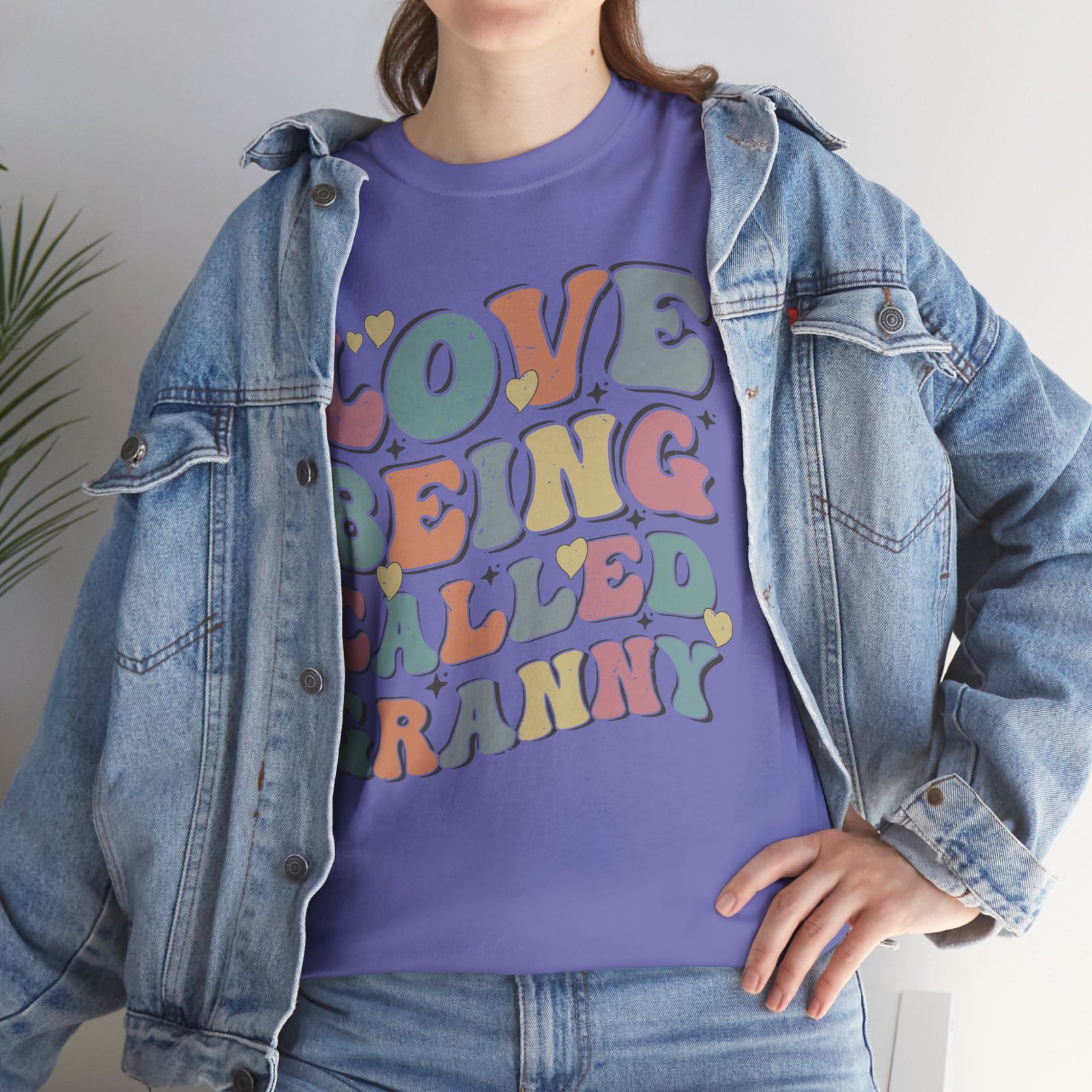 Love Being Called Granny T-Shirt — Proud Granny Tee - Image 71