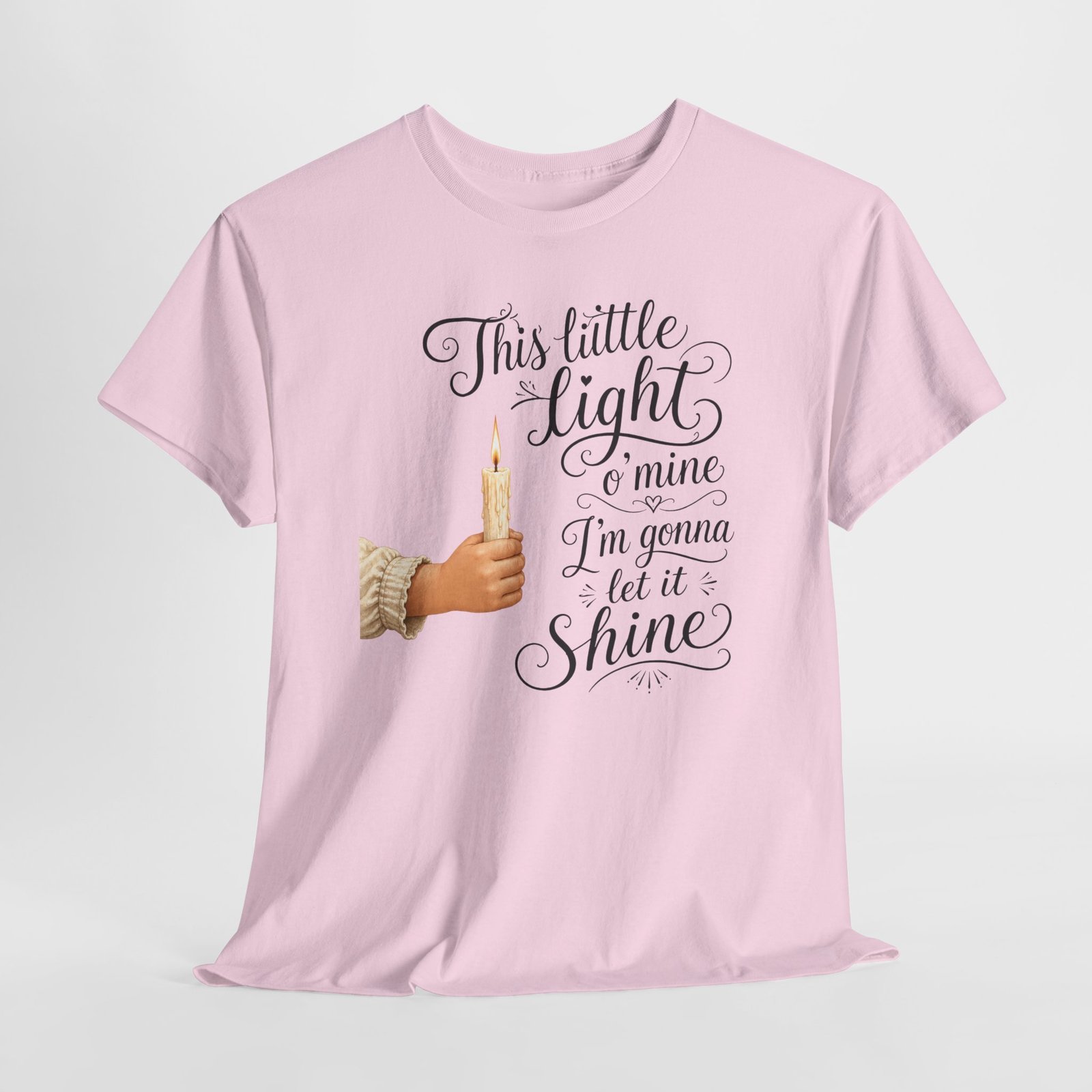 'This Little Light O' Mine' T-Shirt — Inspirational Gospel Tee - Image 78