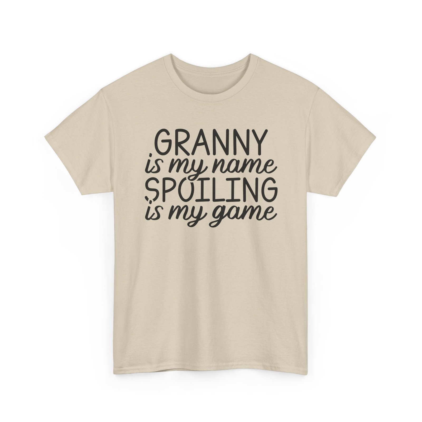 Granny Is My Name Spoiling Is My Game T-Shirt - Image 17