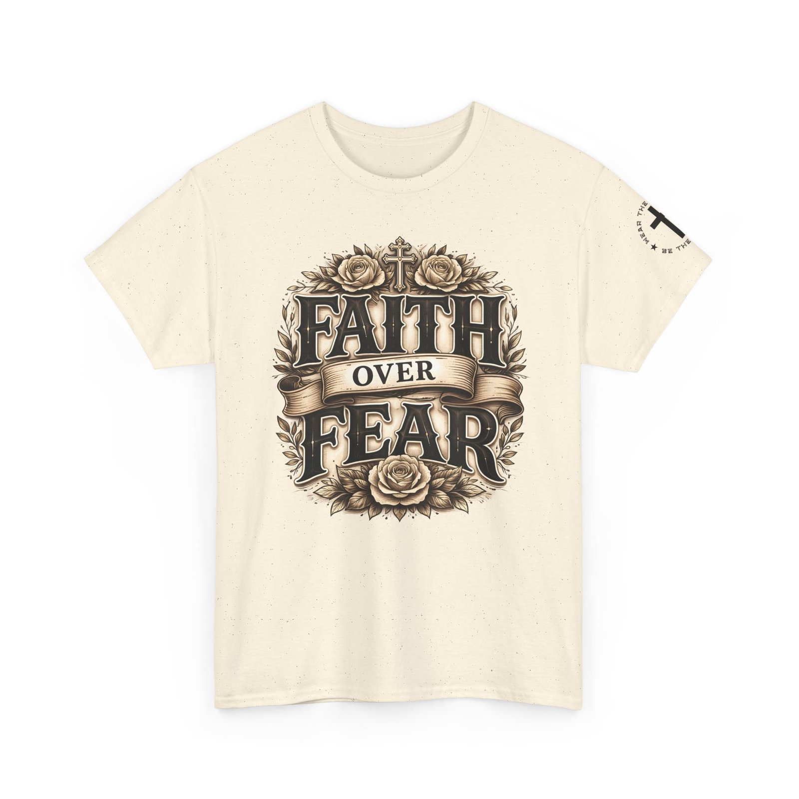 Faith Over Fear T-Shirt — Inspirational Christian Tee - Image 43