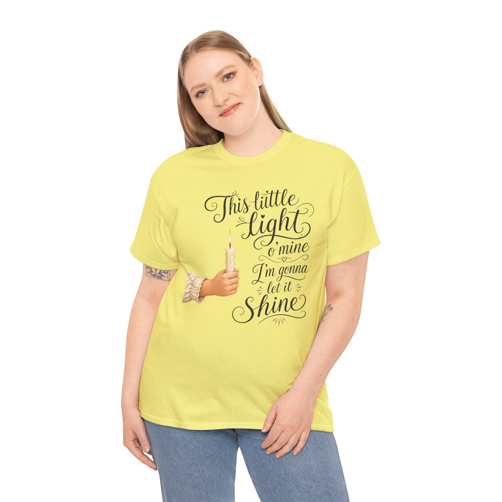 'This Little Light O' Mine' T-Shirt — Inspirational Gospel Tee - Image 47
