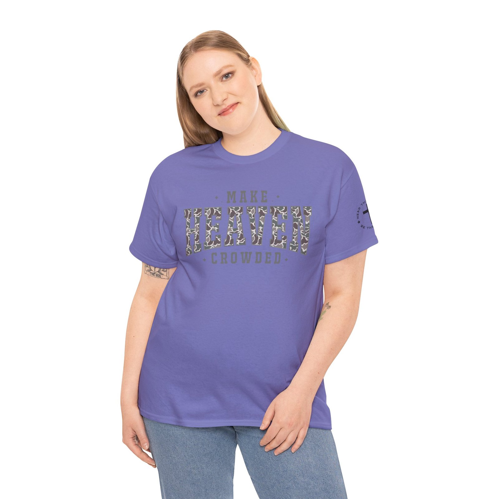 Make Heaven Crowded T-Shirt — Inspirational Christian Faith Tee - Image 86