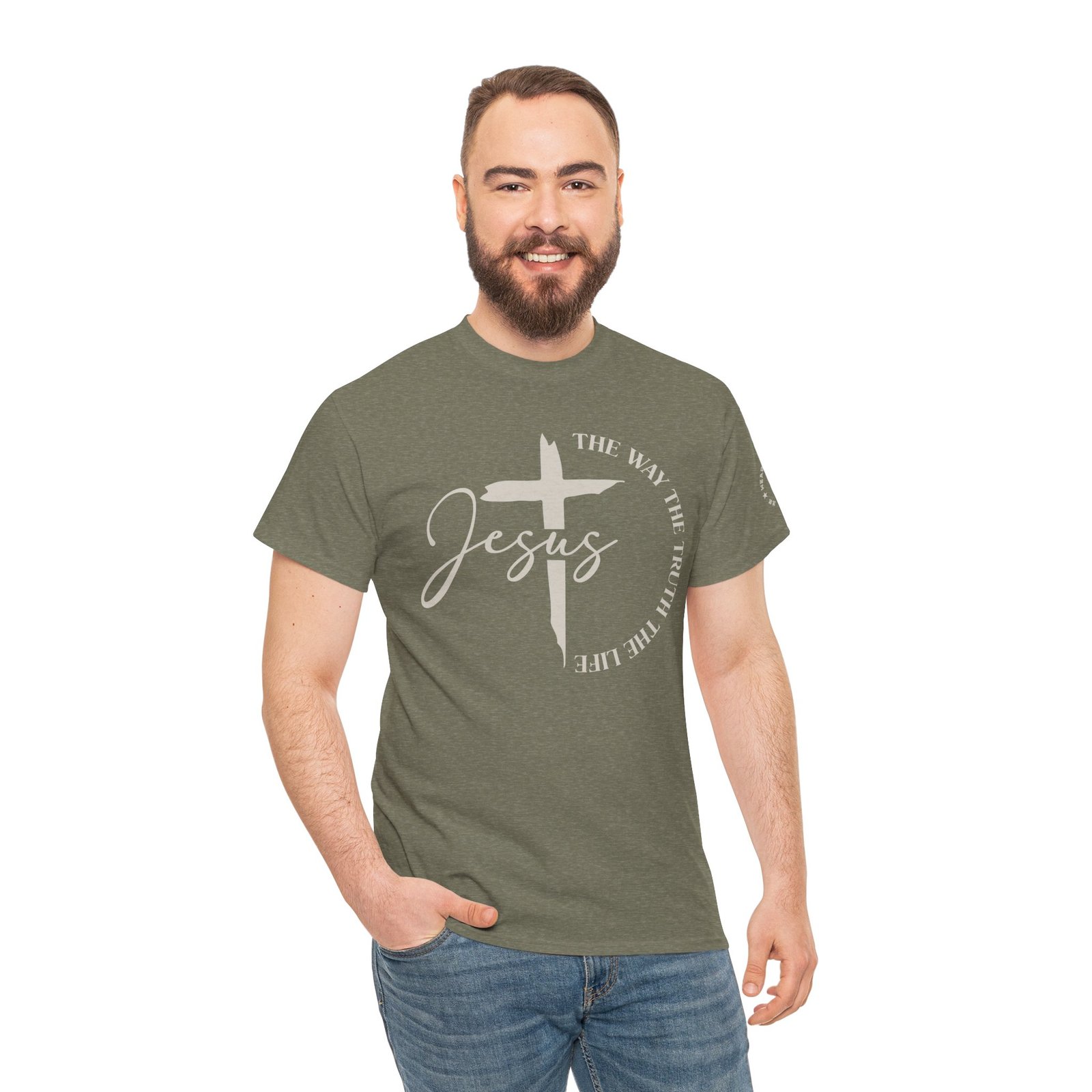 Jesus WAY | TRUTH | LIFE T-Shirt — Inspirational Christian Tee - Image 67