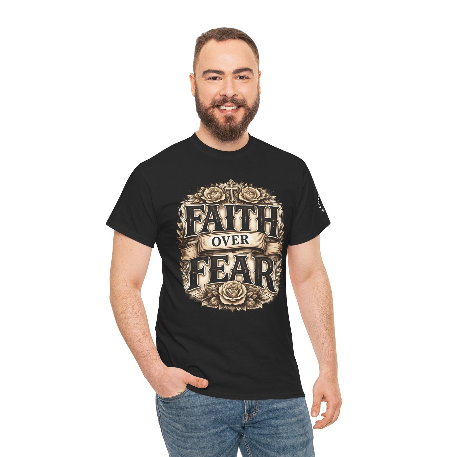 Faith Over Fear T-Shirt — Inspirational Christian Tee - Image 6