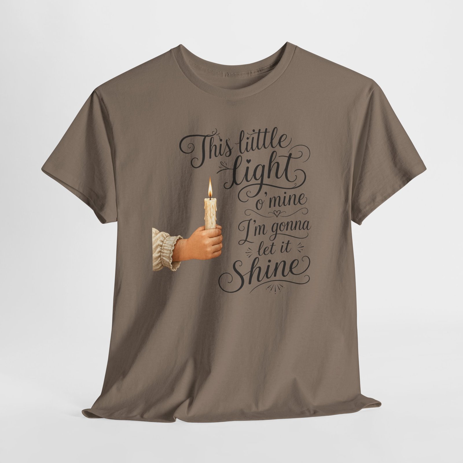 'This Little Light O' Mine' T-Shirt — Inspirational Gospel Tee