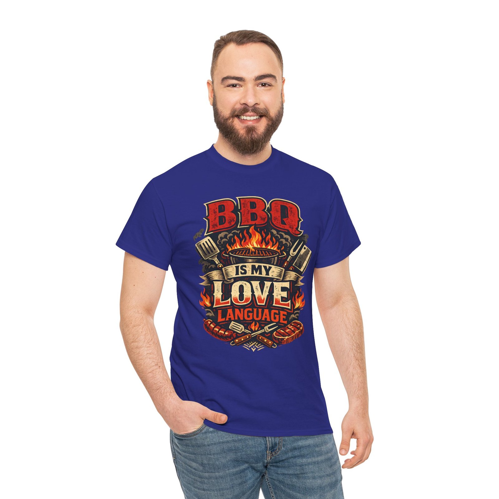 BBQ Is My Love Language T-Shirt - Image 71