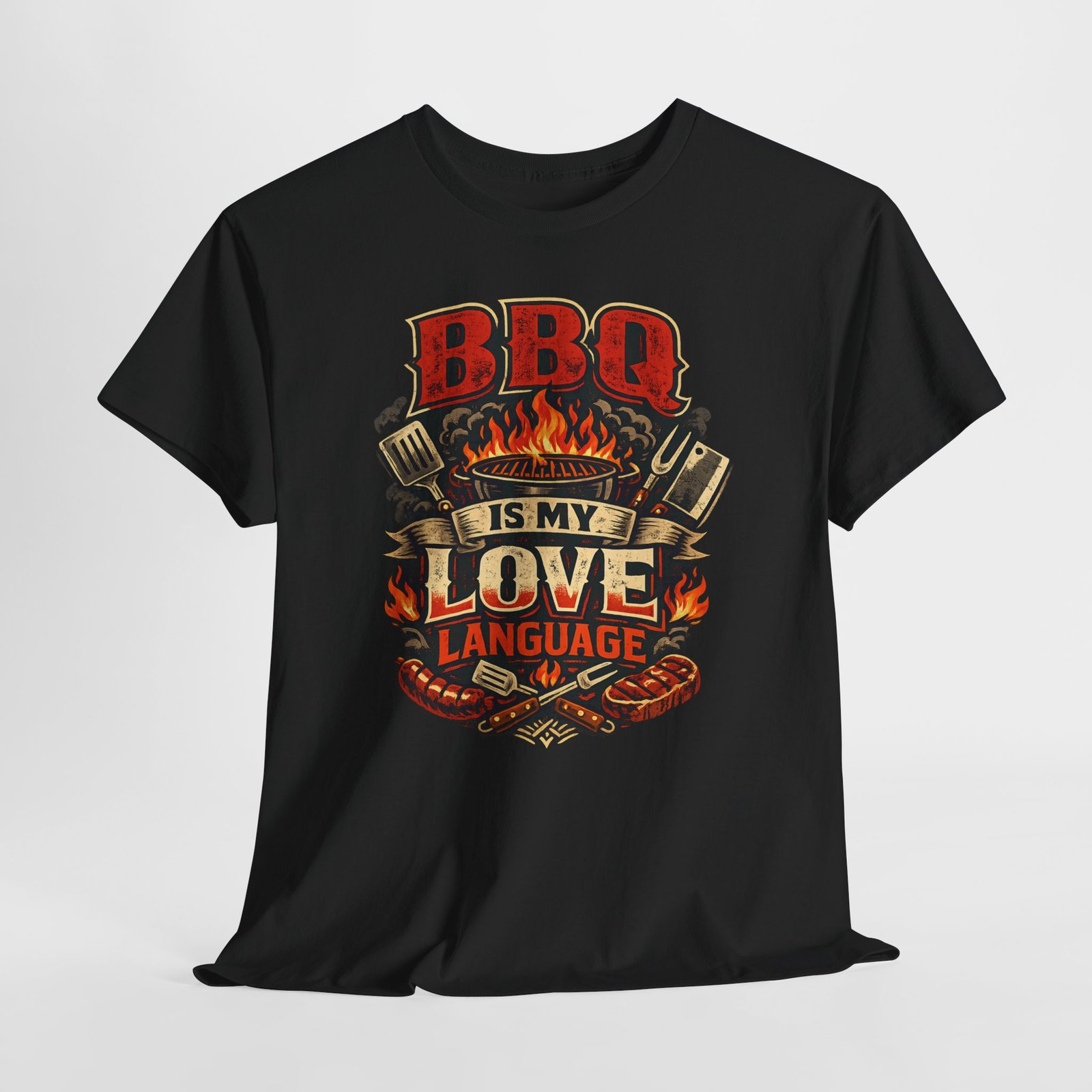 BBQ Is My Love Language T-Shirt - Image 16
