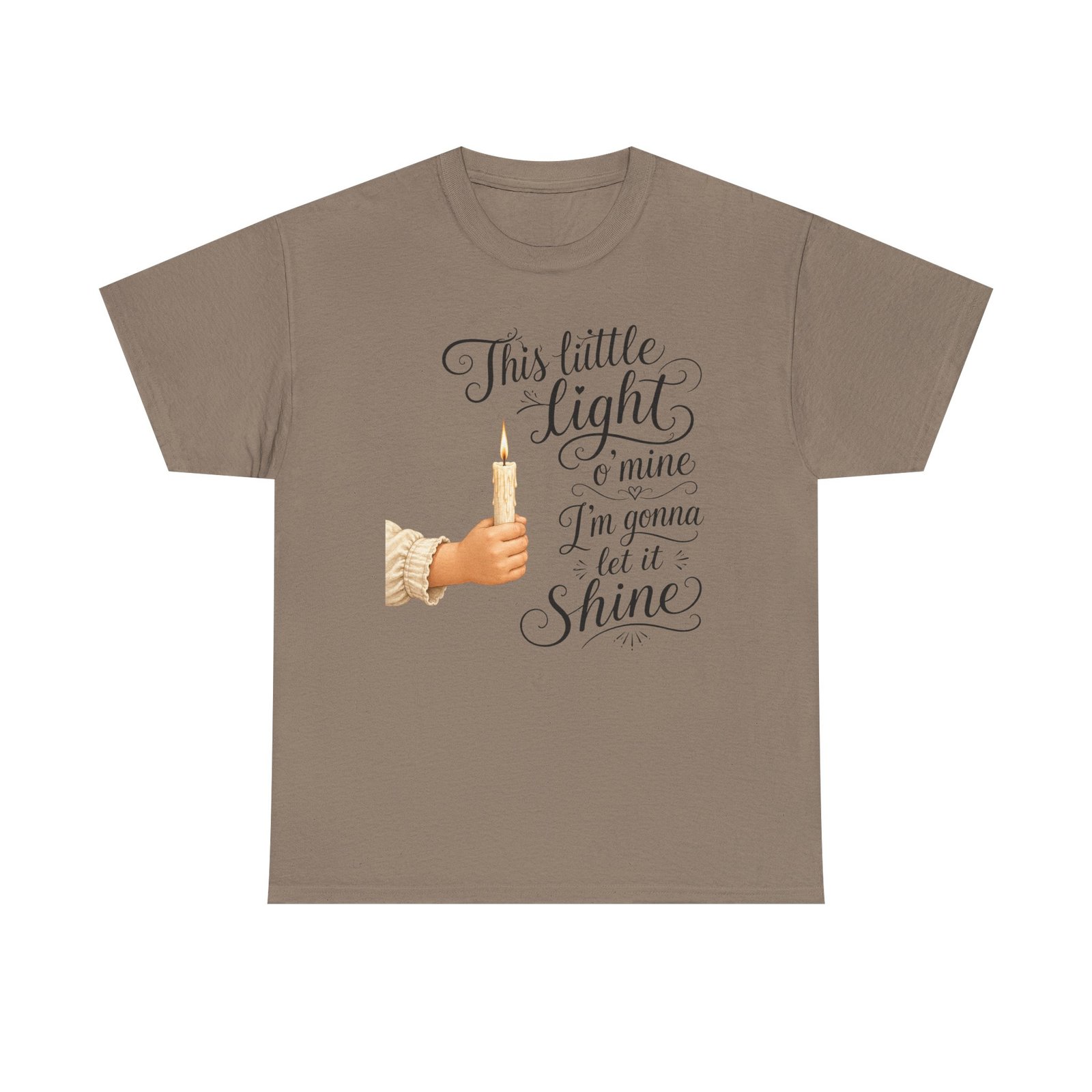 'This Little Light O' Mine' T-Shirt — Inspirational Gospel Tee - Image 2