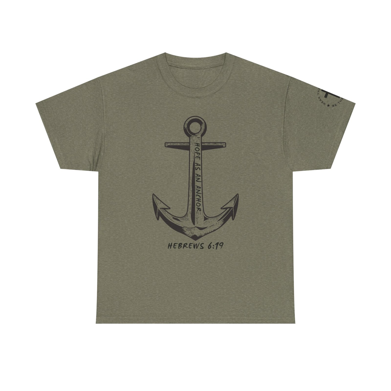 Anchor Faith T-Shirt – Hebrews 6:19 Christian Nautical Tee - Image 62
