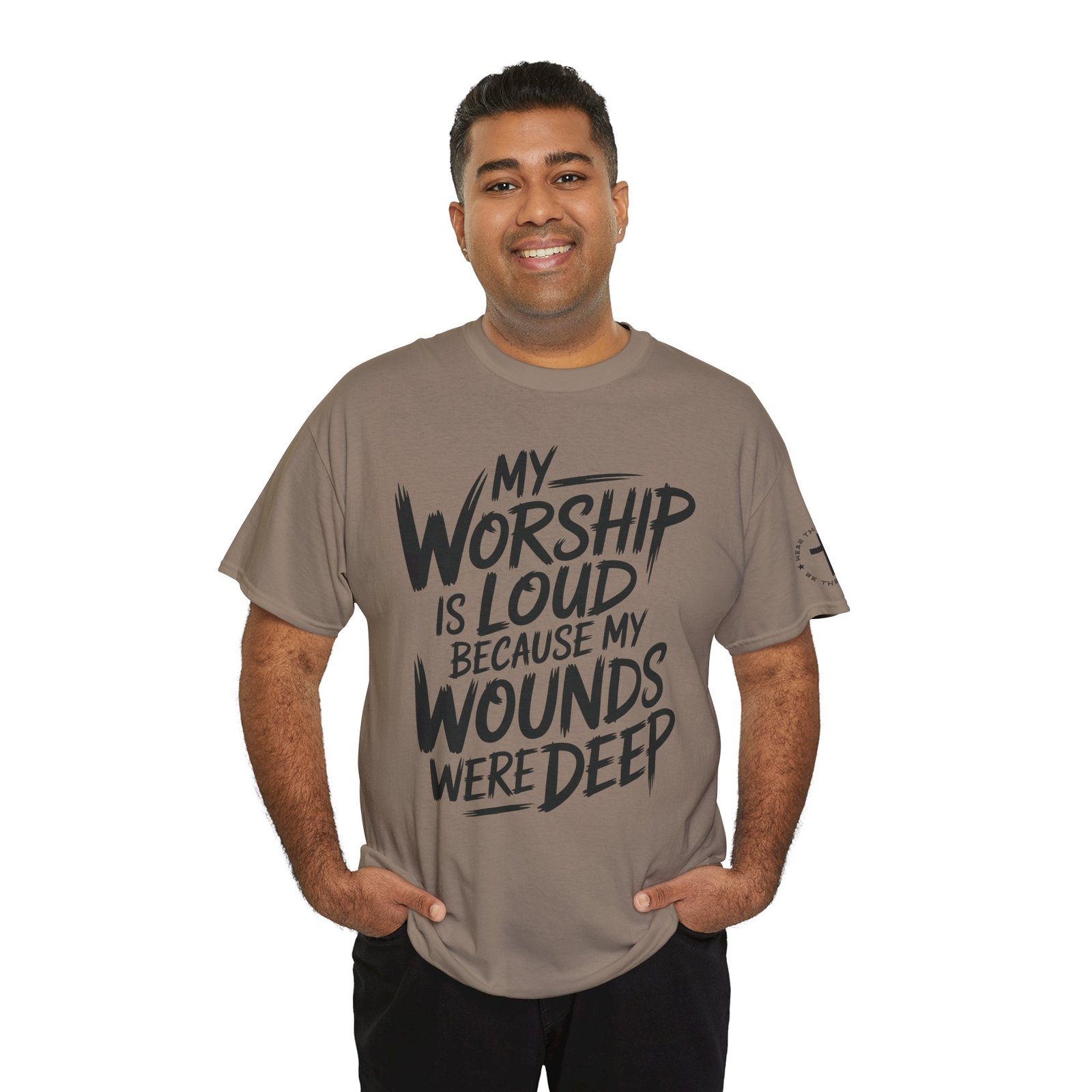Loud Worship Tee — Christian Graphic T-Shirt - Image 44