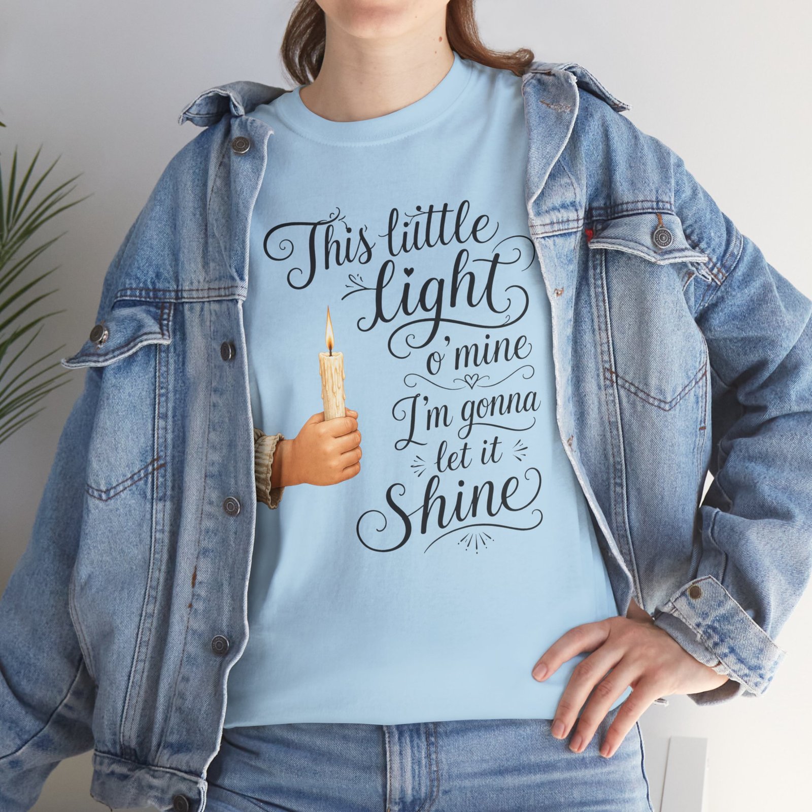 'This Little Light O' Mine' T-Shirt — Inspirational Gospel Tee - Image 63