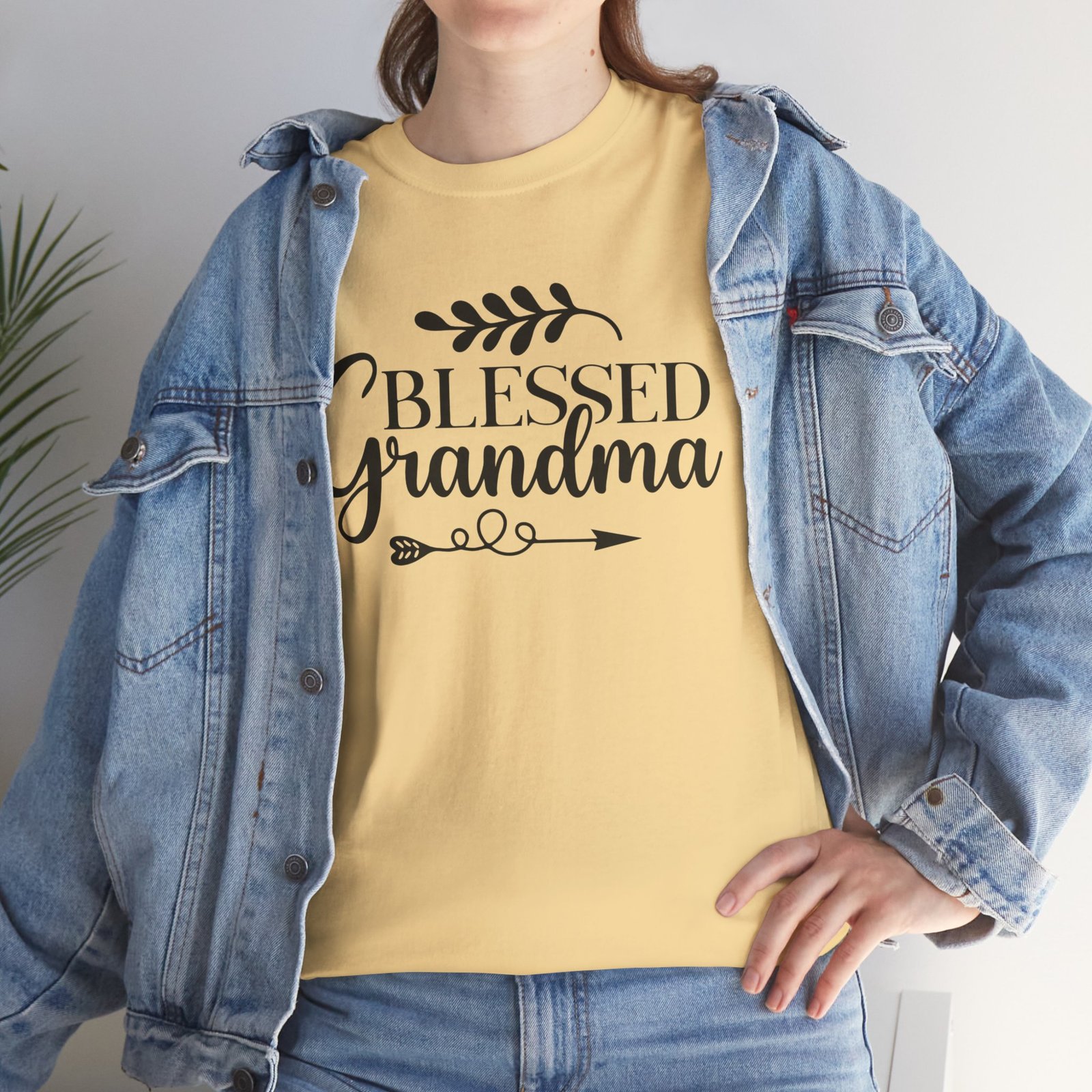 Blessed Grandma T-Shirt – Floral Grandma Gift Tee - Image 36