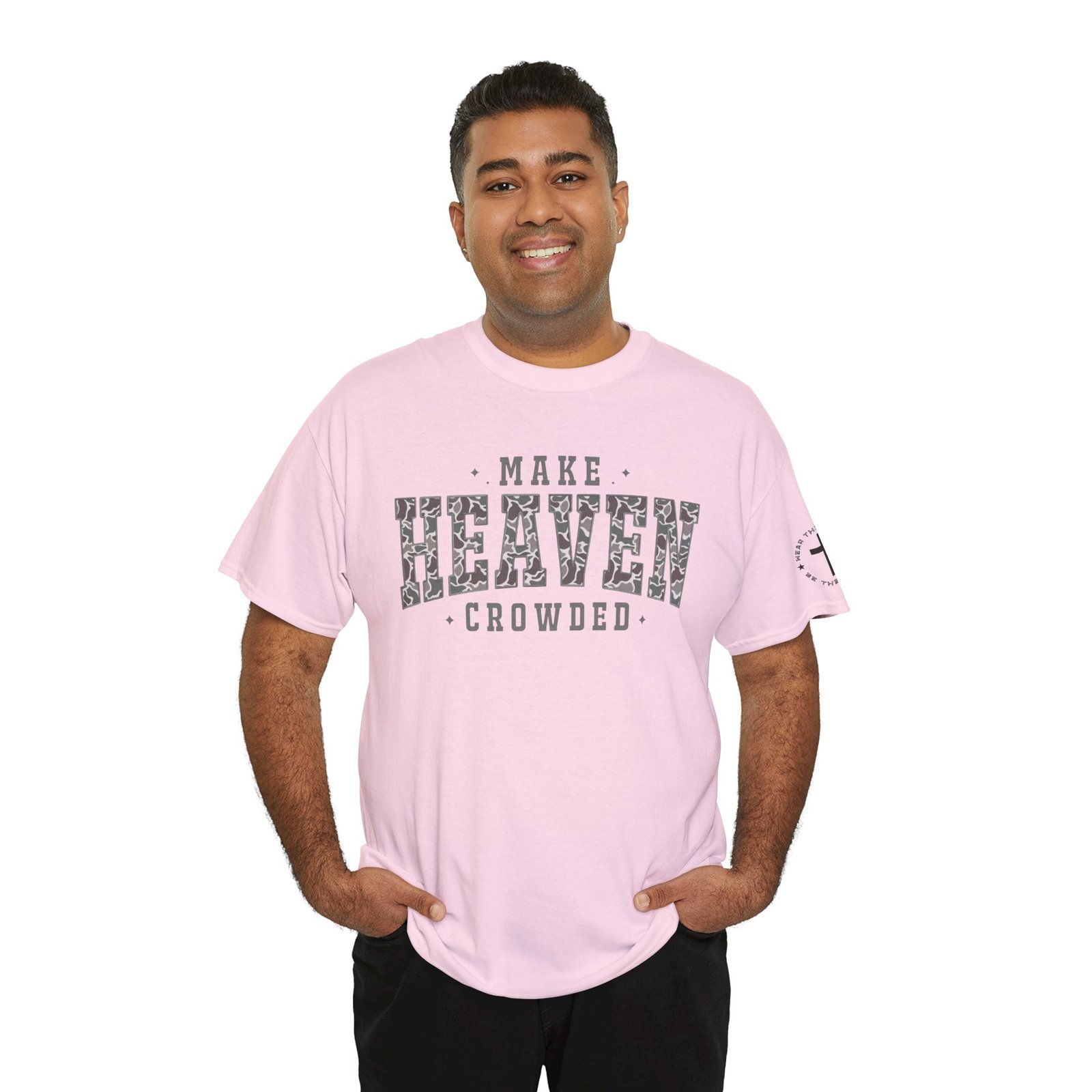 Make Heaven Crowded T-Shirt — Inspirational Christian Faith Tee - Image 99