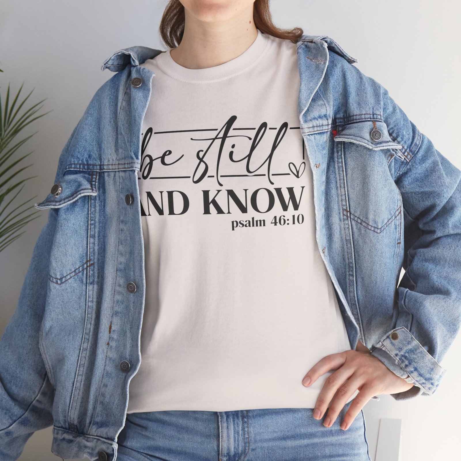 Be Still & Know Psalm 46 — Christian Faith Graphic Tee - Image 29