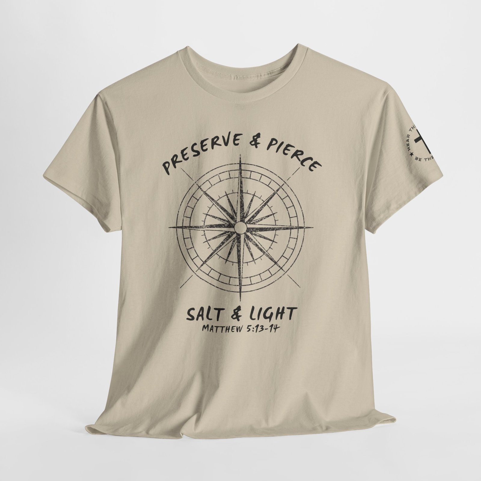 Compass Graphic Tee — "Salt and Light" Inspirational Christian T-Shirt - Image 34