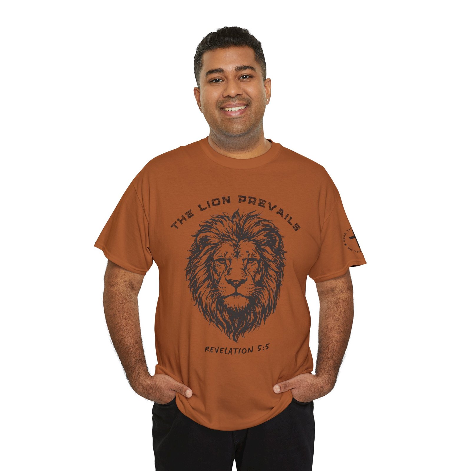 Lion Prevails T-Shirt — 'The Lion Prevails' Revelation 5:5 Christian Tee - Image 26