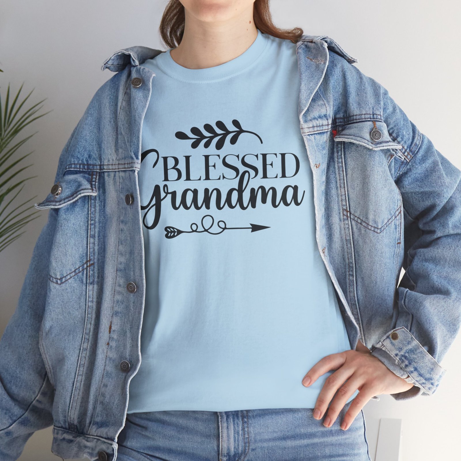 Blessed Grandma T-Shirt – Floral Grandma Gift Tee - Image 71