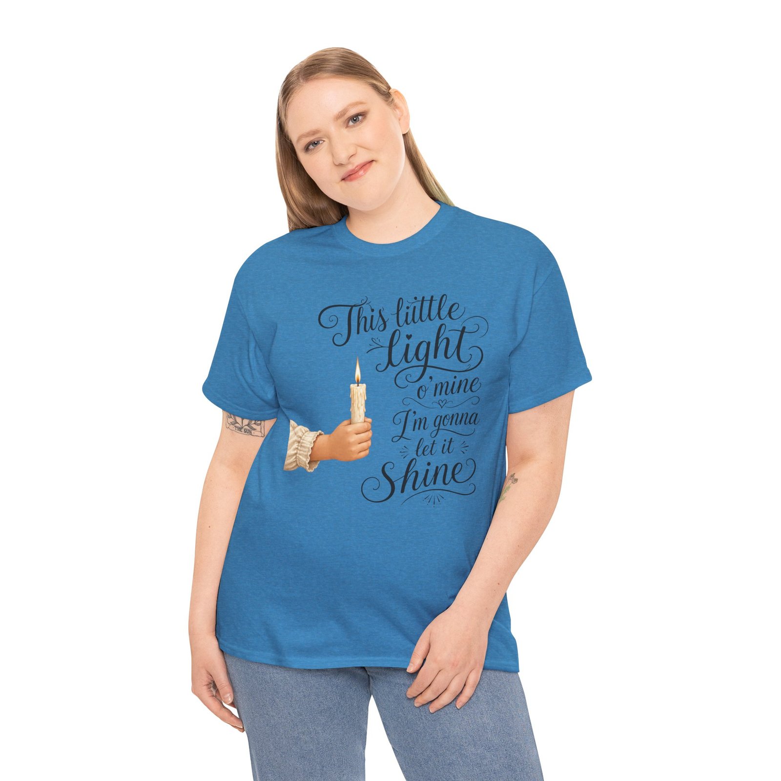 'This Little Light O' Mine' T-Shirt — Inspirational Gospel Tee - Image 54
