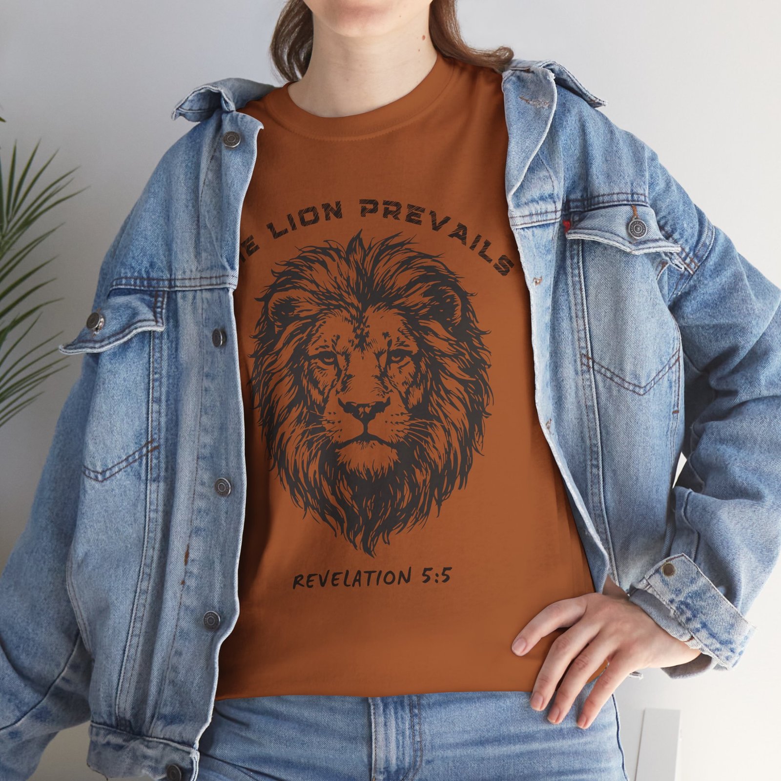 Lion Prevails T-Shirt — 'The Lion Prevails' Revelation 5:5 Christian Tee - Image 28