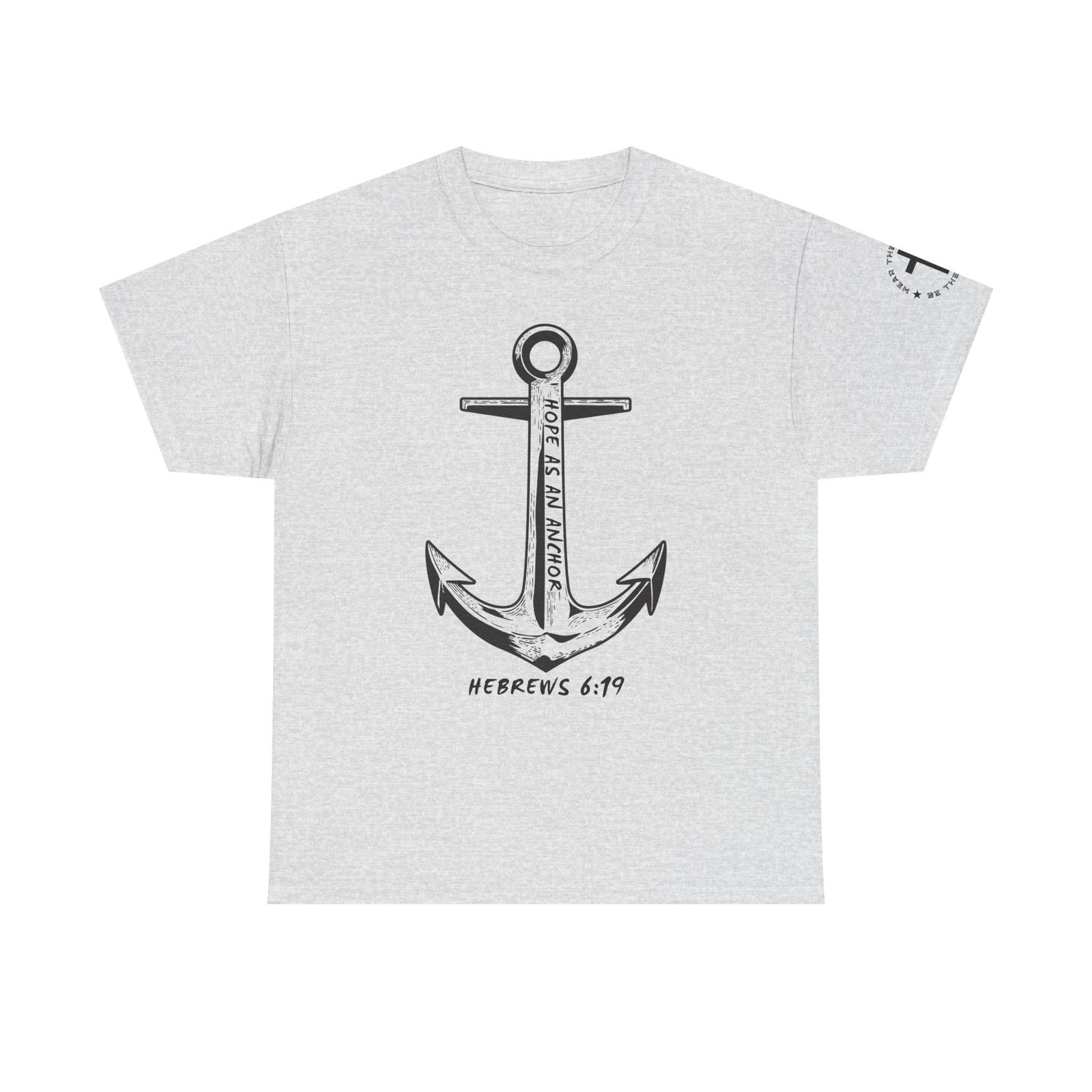 Anchor Faith T-Shirt – Hebrews 6:19 Christian Nautical Tee - Image 22