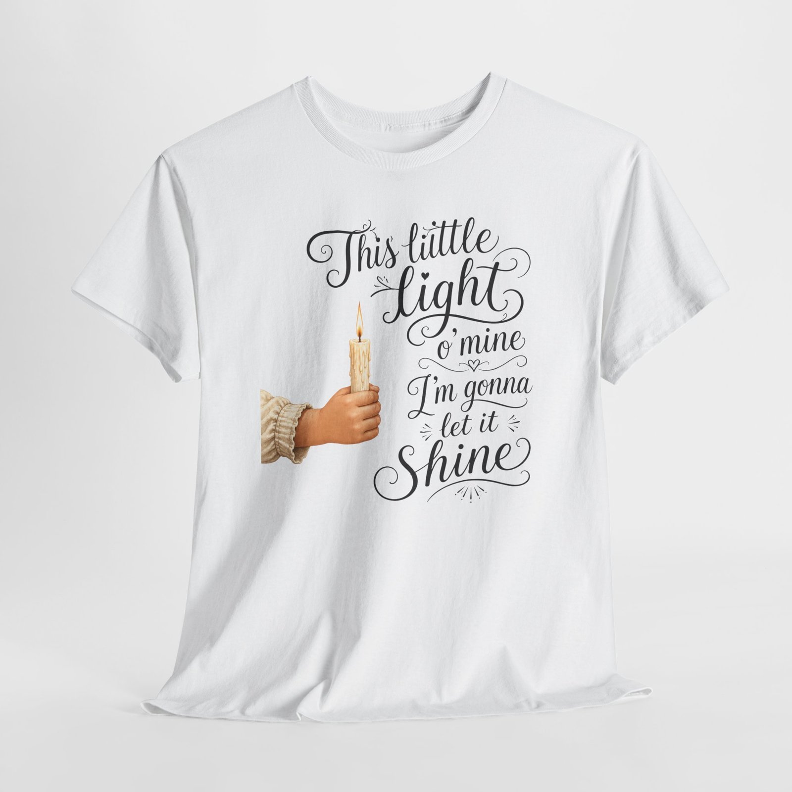 'This Little Light O' Mine' T-Shirt — Inspirational Gospel Tee - Image 15