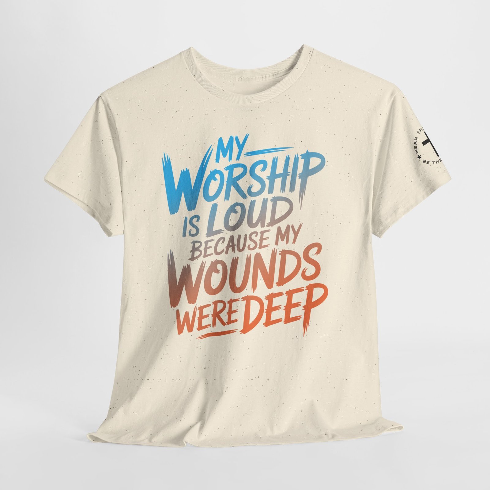 Loud Worship Tee — Christian Graphic T-Shirt