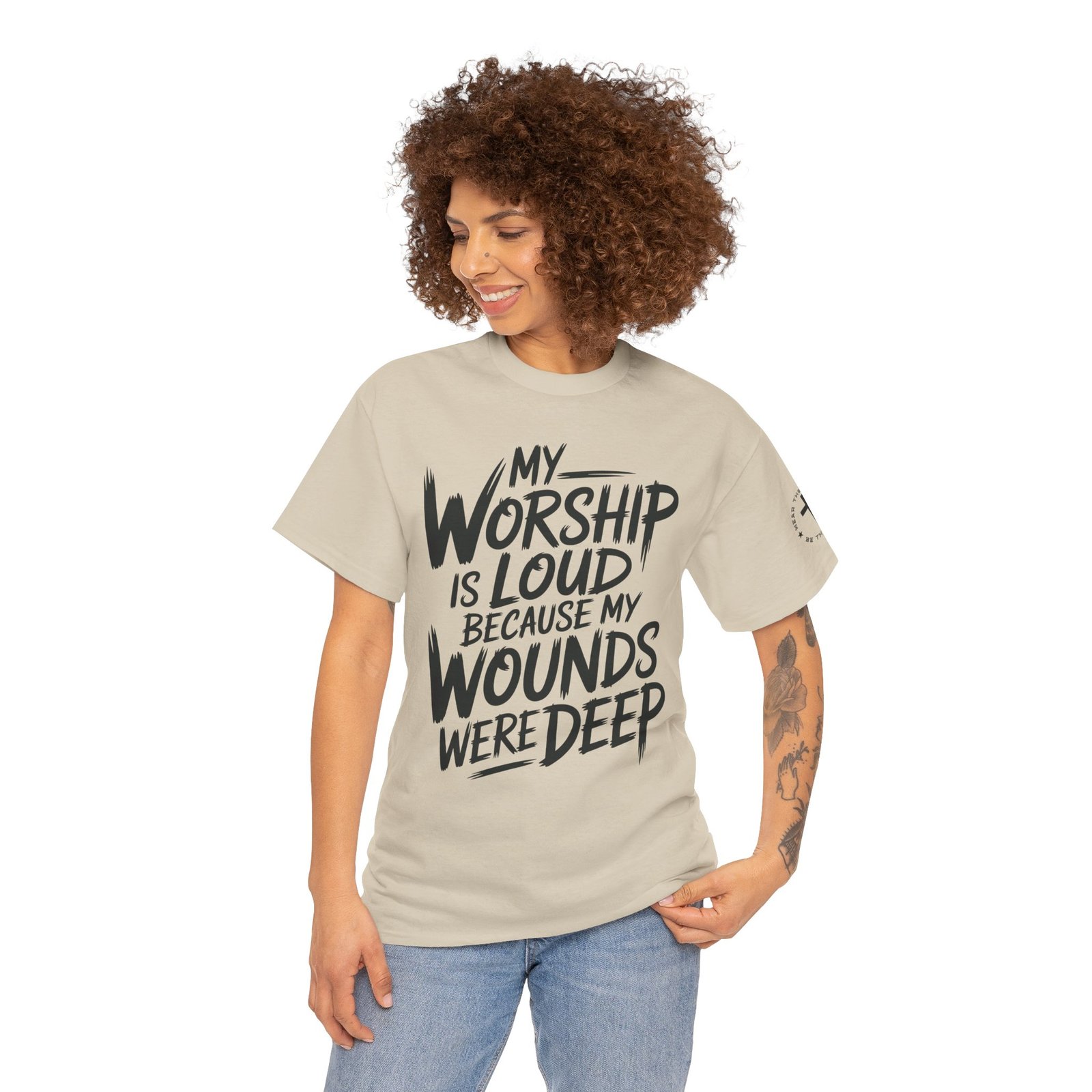 Loud Worship Tee — Christian Graphic T-Shirt - Image 32