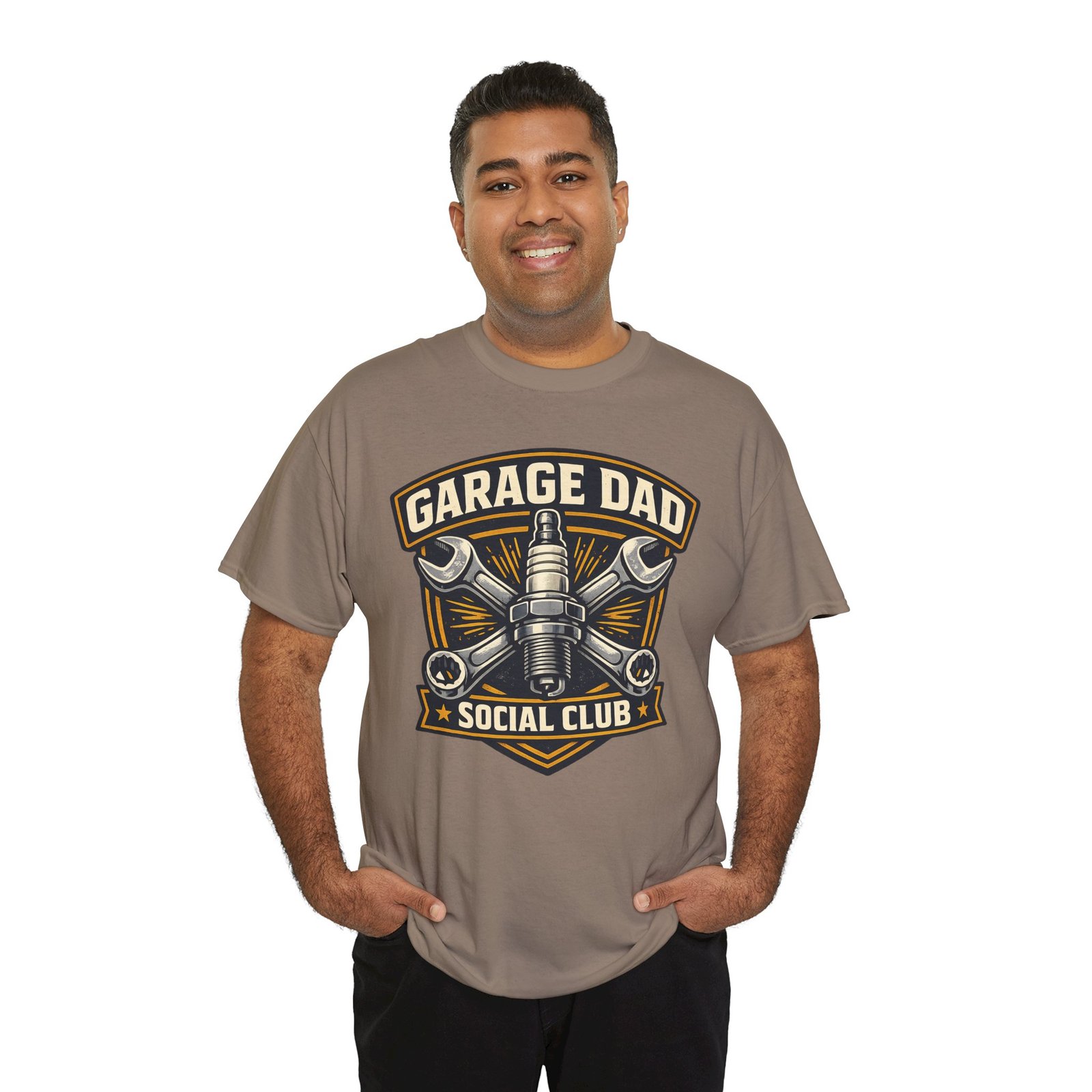 Garage Dad Social Club T-Shirt - Image 36