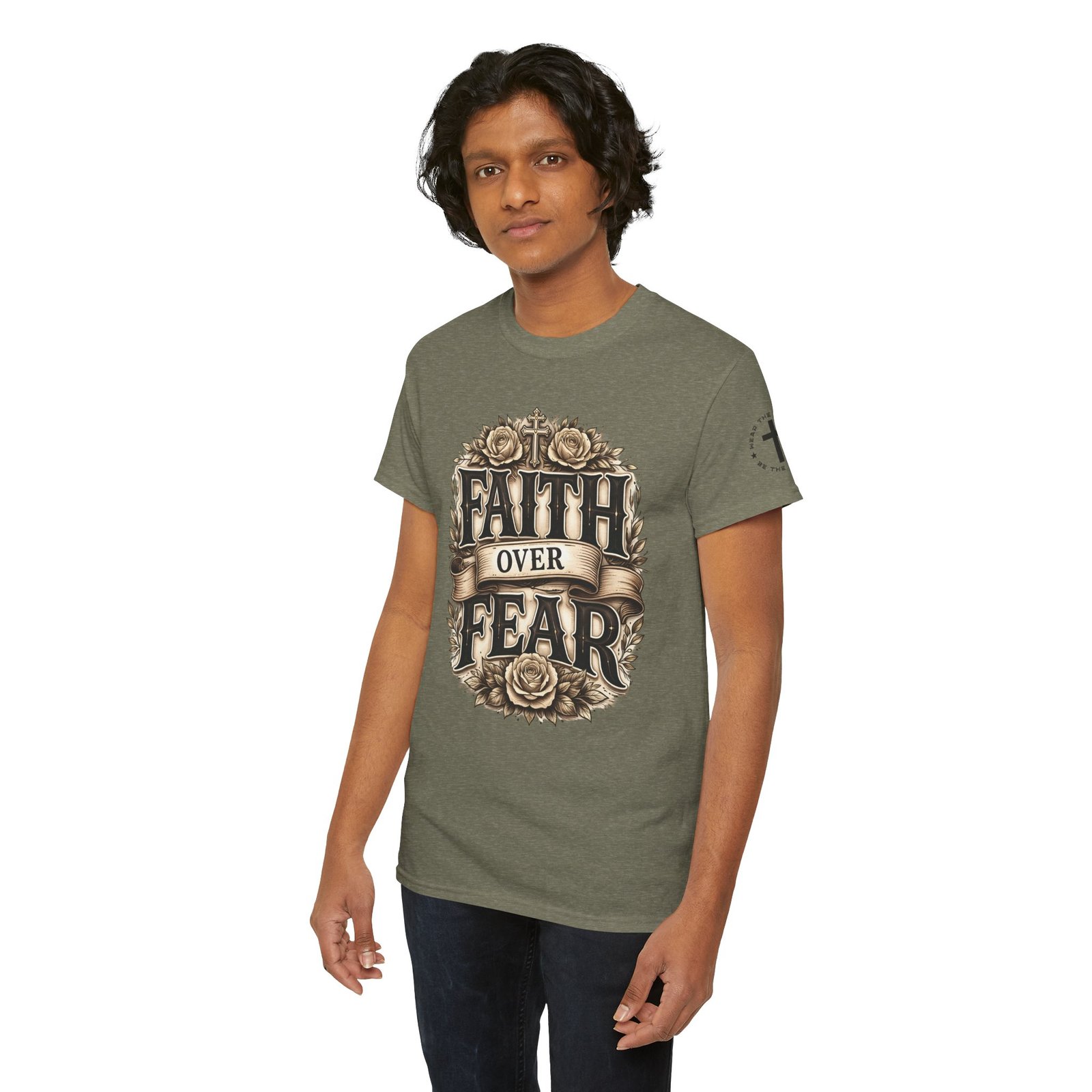 Faith Over Fear T-Shirt — Inspirational Christian Tee - Image 59