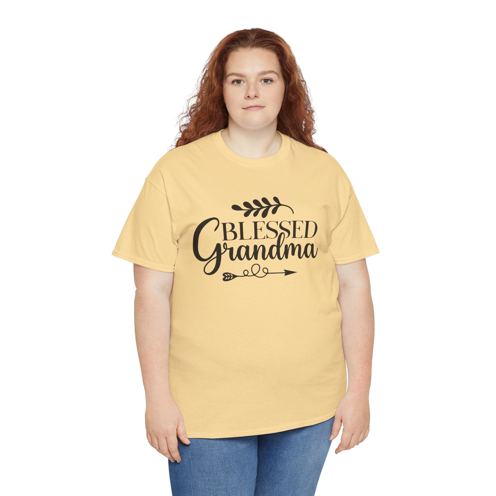 Blessed Grandma T-Shirt – Floral Grandma Gift Tee - Image 35