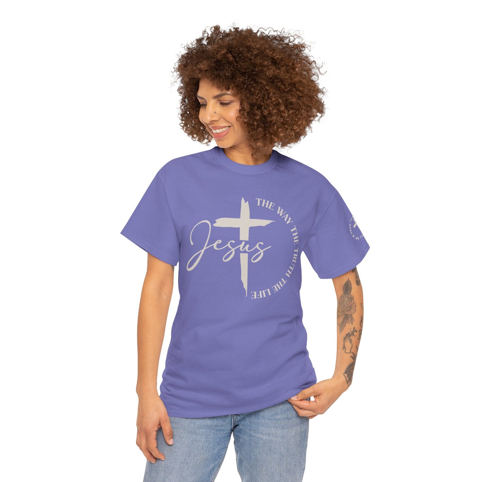 Jesus WAY | TRUTH | LIFE T-Shirt — Inspirational Christian Tee - Image 105