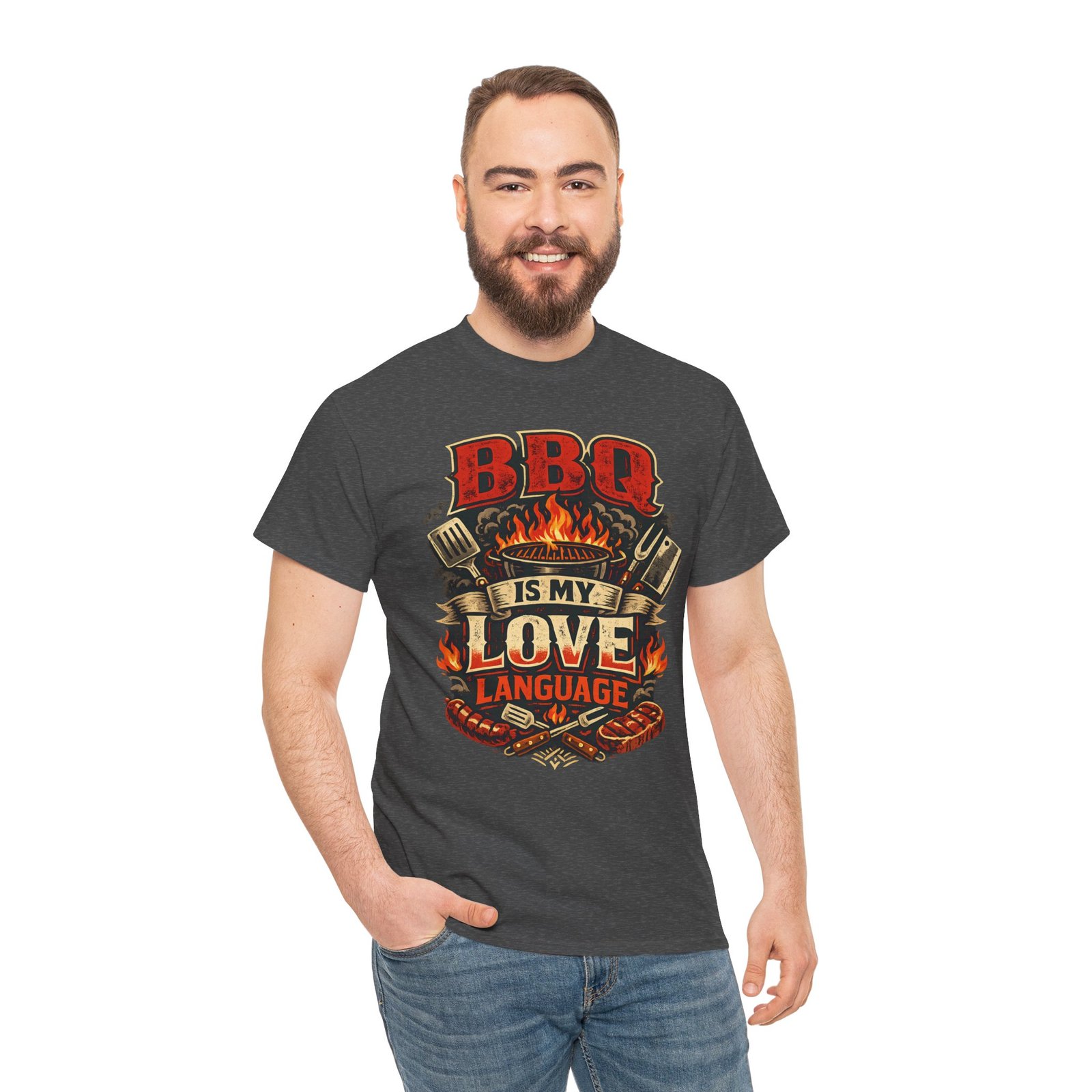 BBQ Is My Love Language T-Shirt - Image 53