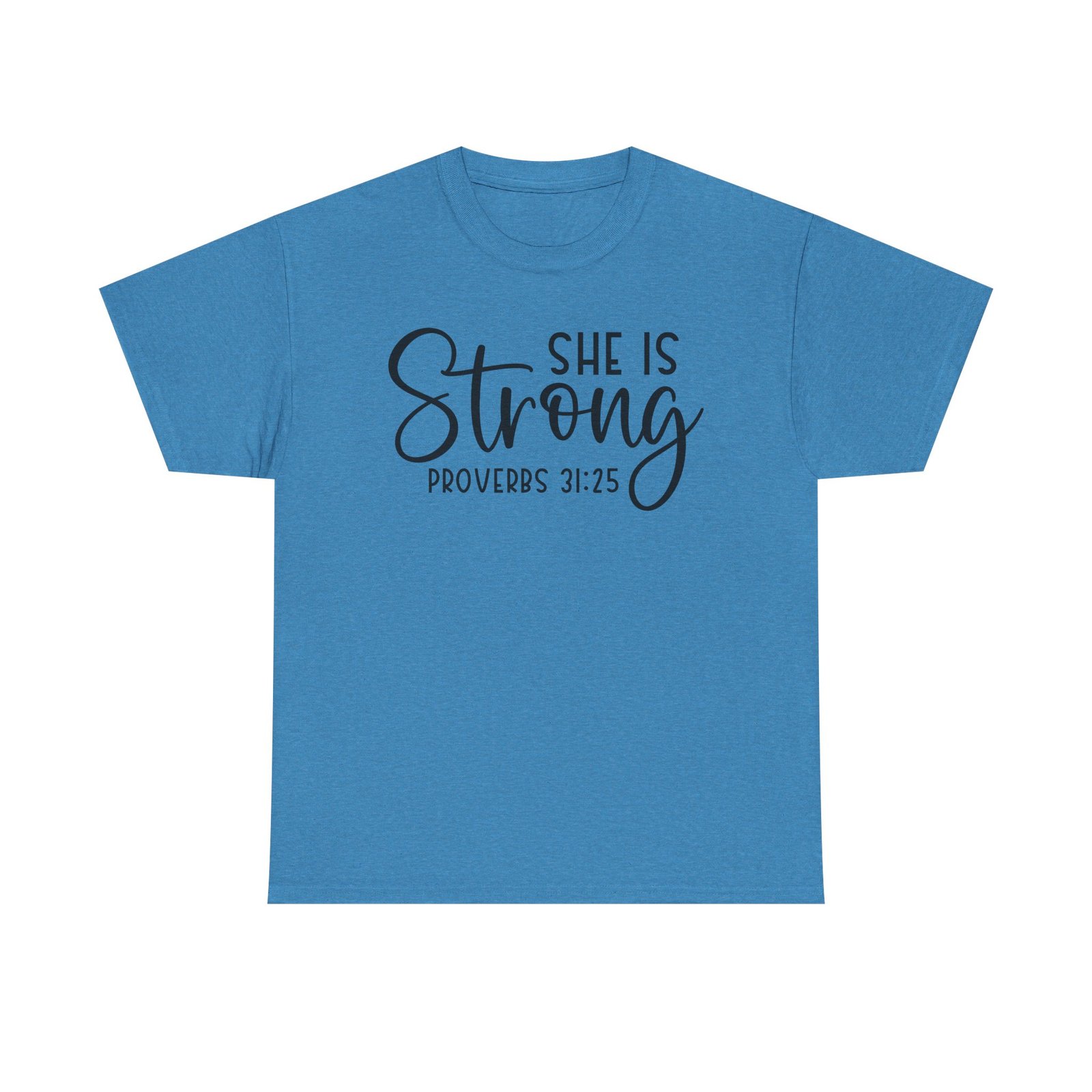 Proverbs 31 'She is Strong' — Inspirational Christian Tee - Image 58
