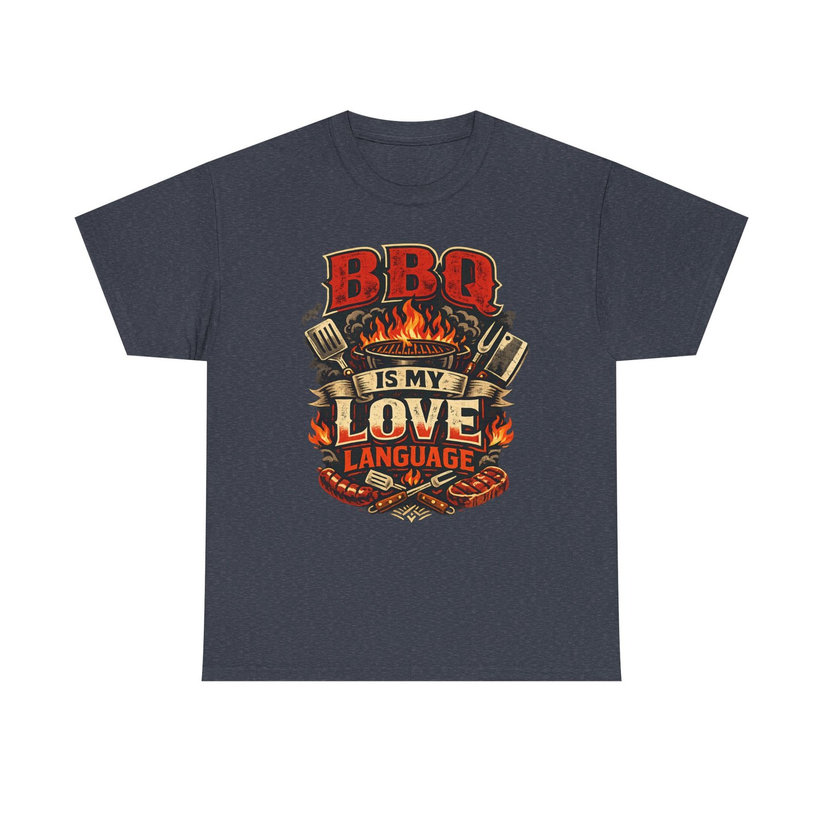 BBQ Is My Love Language T-Shirt - Image 62