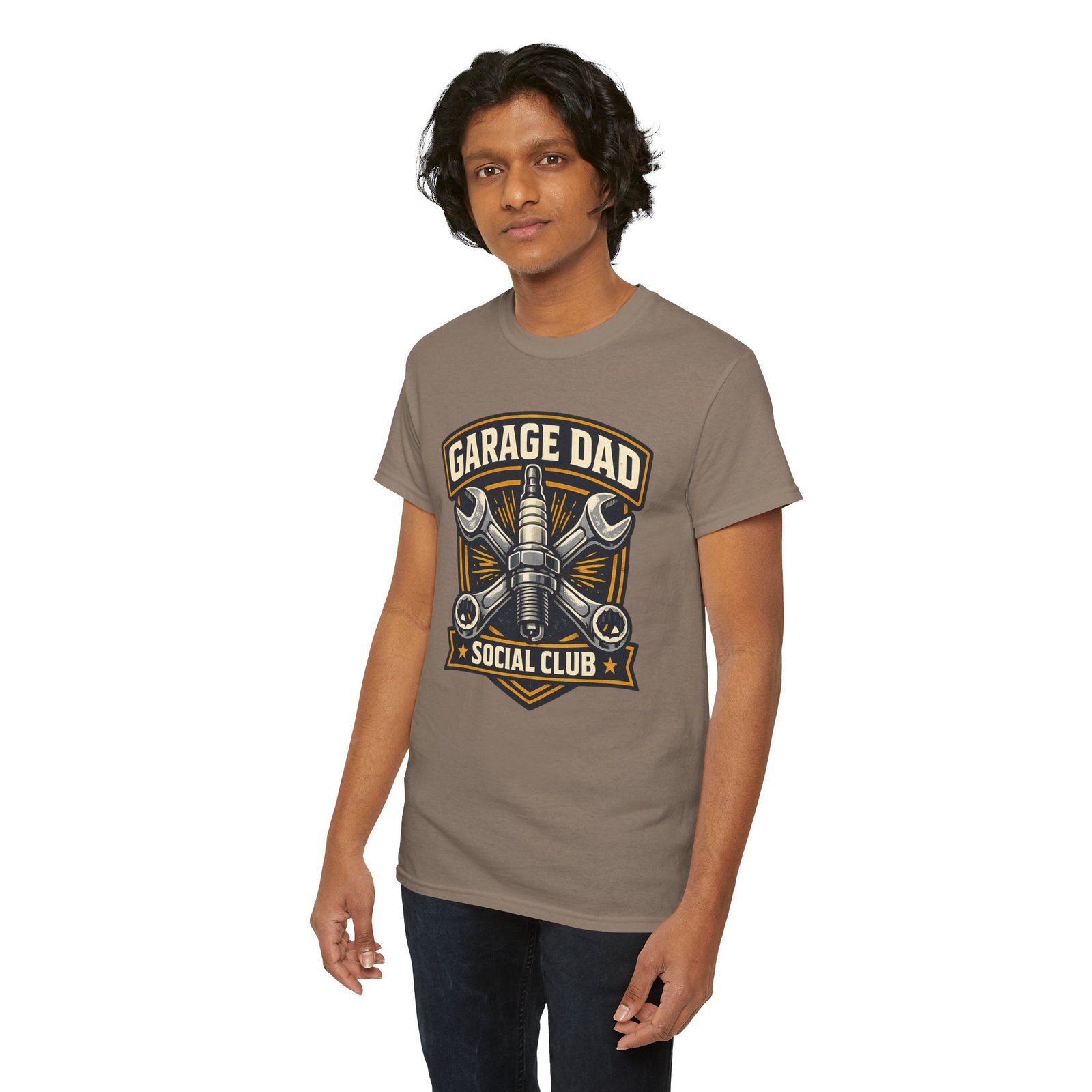 Garage Dad Social Club T-Shirt - Image 37