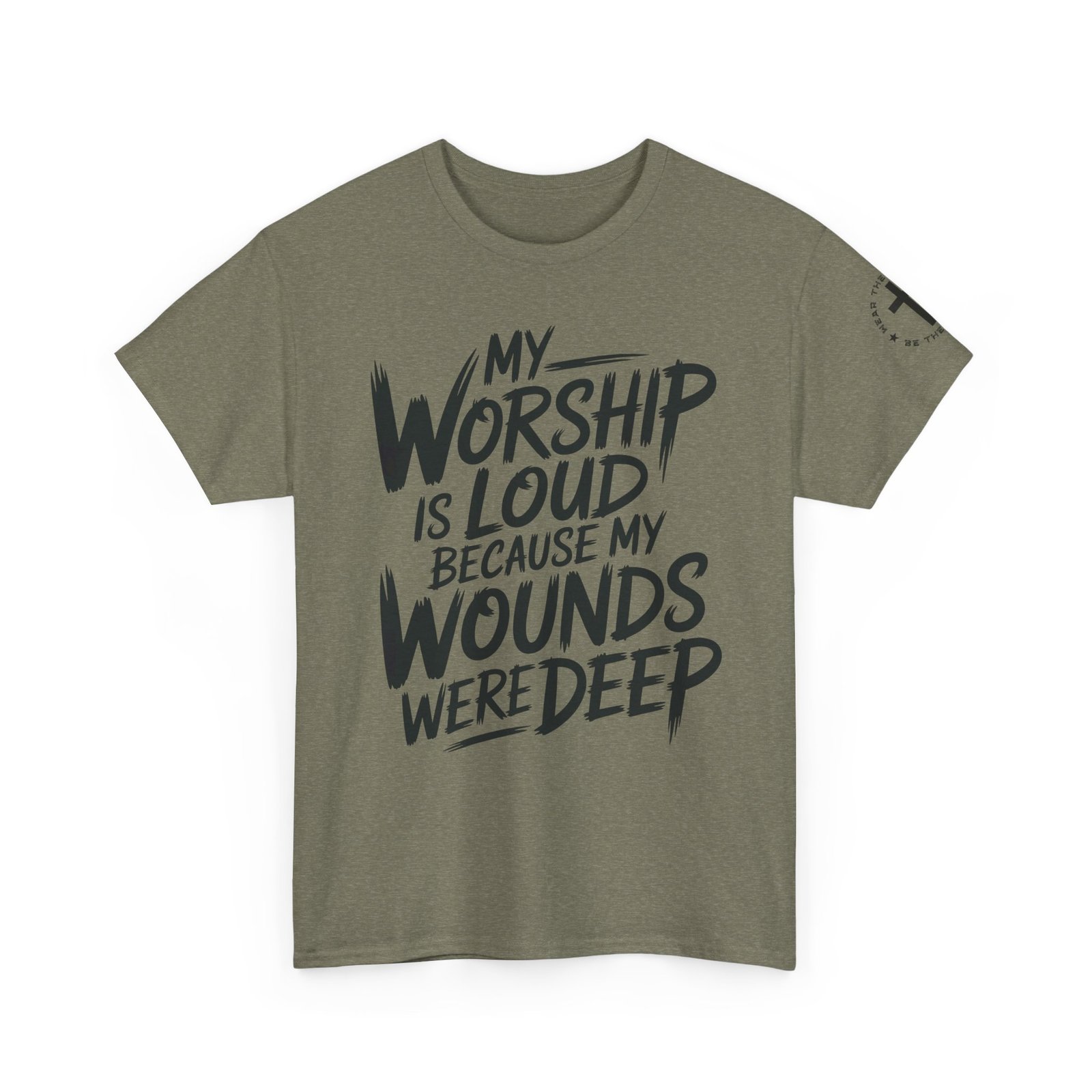 Loud Worship Tee — Christian Graphic T-Shirt - Image 48