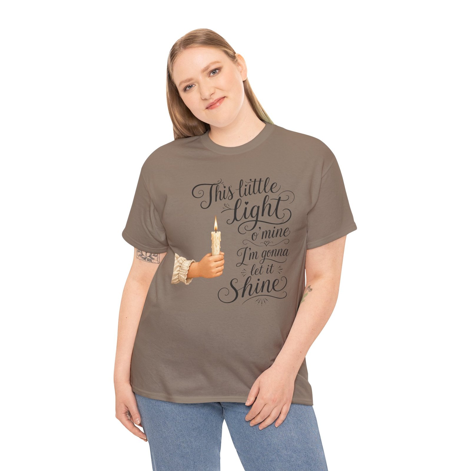 'This Little Light O' Mine' T-Shirt — Inspirational Gospel Tee - Image 5