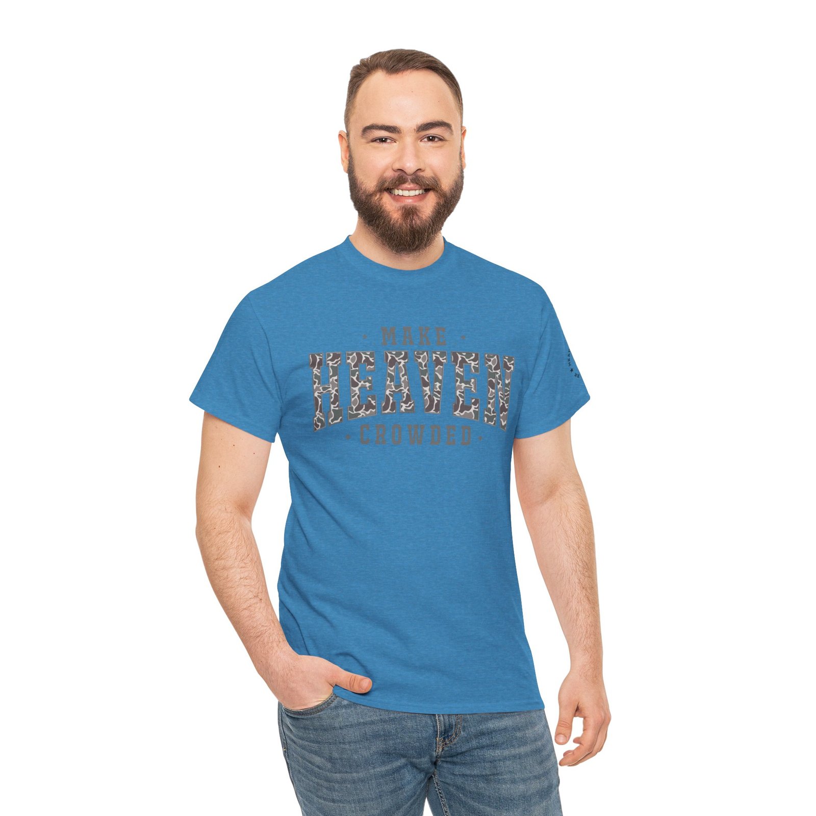 Make Heaven Crowded T-Shirt — Inspirational Christian Faith Tee - Image 57