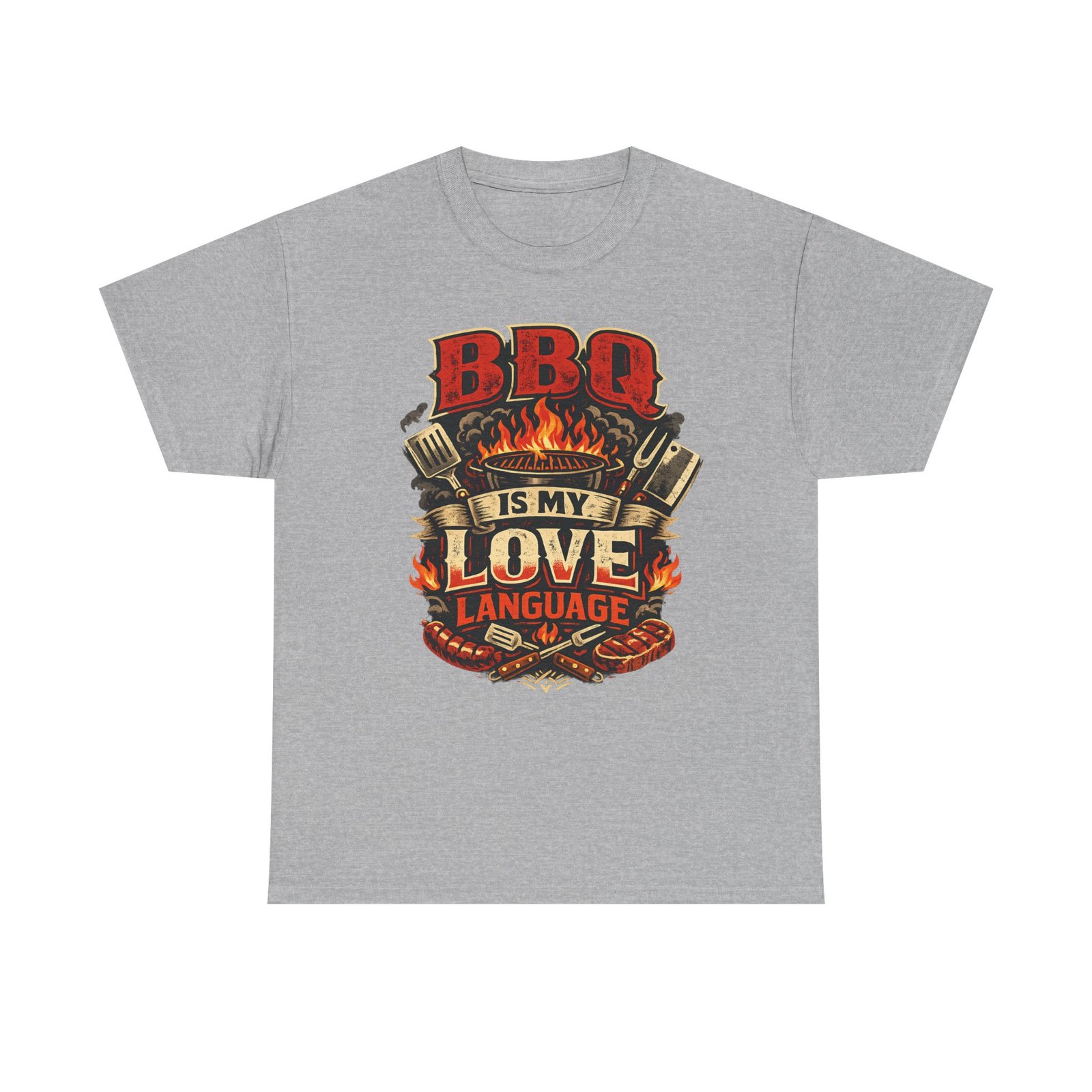 BBQ Is My Love Language T-Shirt - Image 26