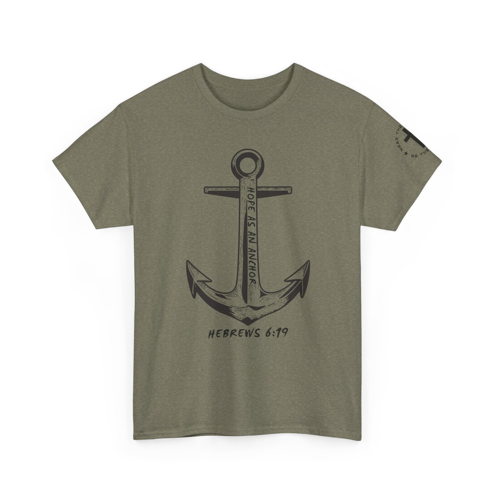 Anchor Faith T-Shirt – Hebrews 6:19 Christian Nautical Tee - Image 63