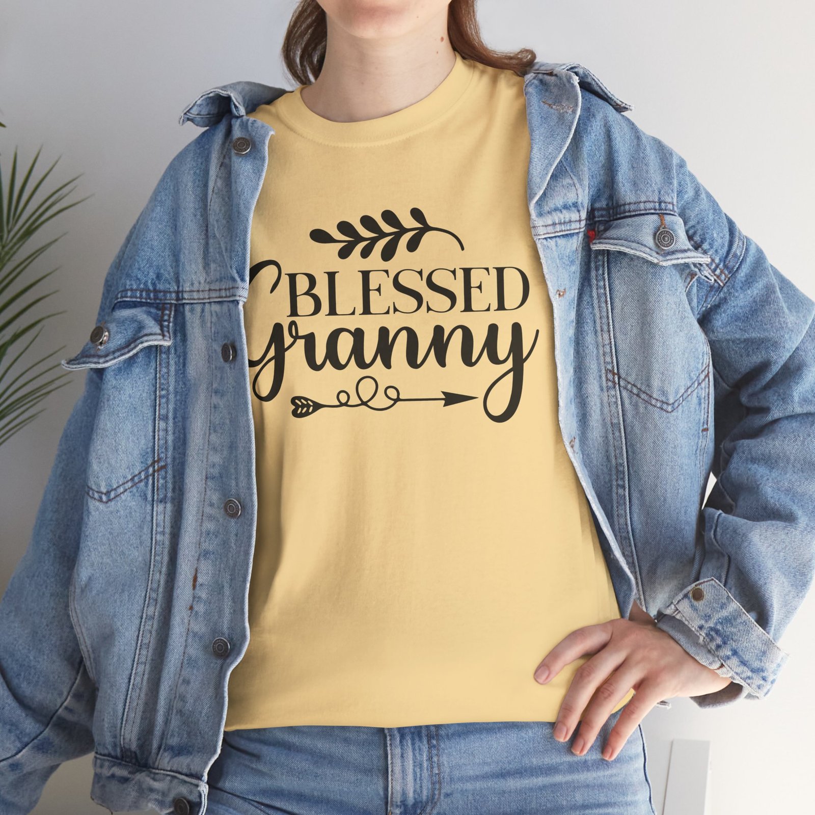 Blessed Granny T-Shirt – Floral Grandma Gift Tee - Image 36