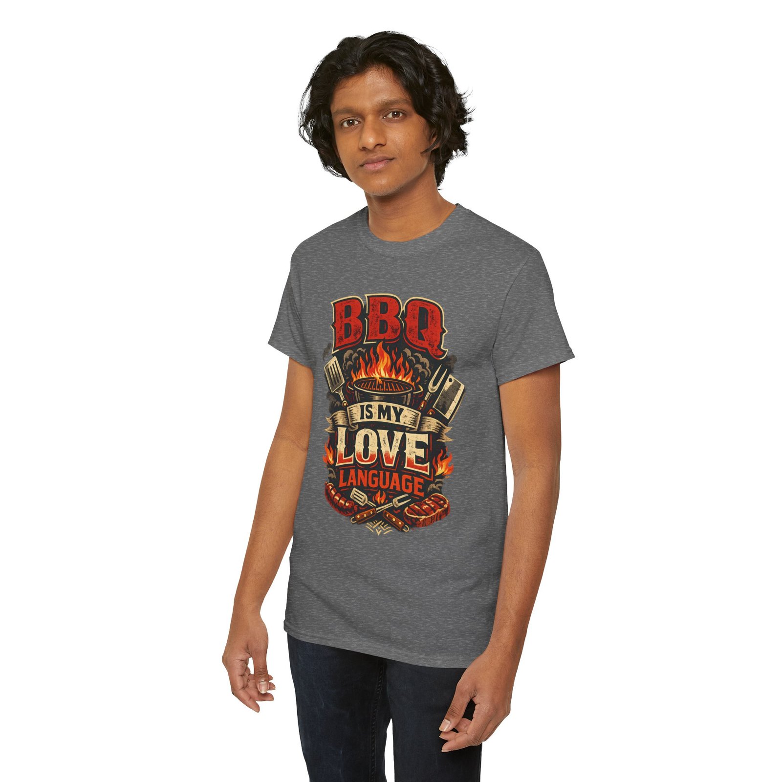 BBQ Is My Love Language T-Shirt - Image 61