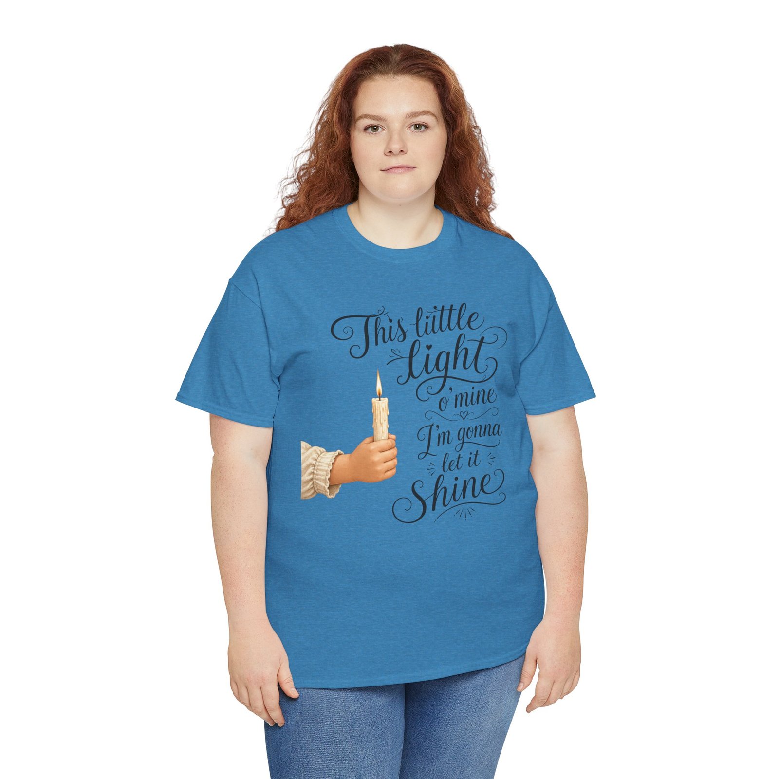 'This Little Light O' Mine' T-Shirt — Inspirational Gospel Tee - Image 55