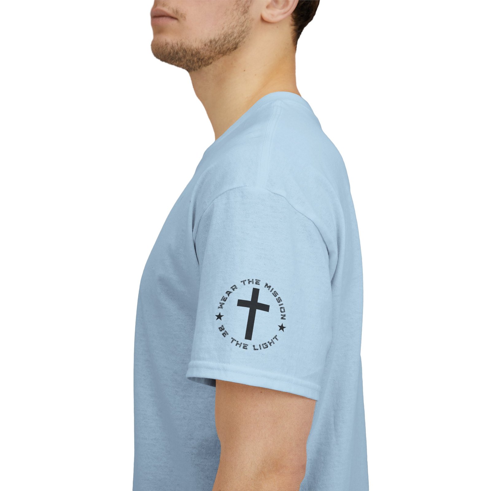 "JESUS SAVES" T-Shirt — Retro Maze Typography Tee - Image 90