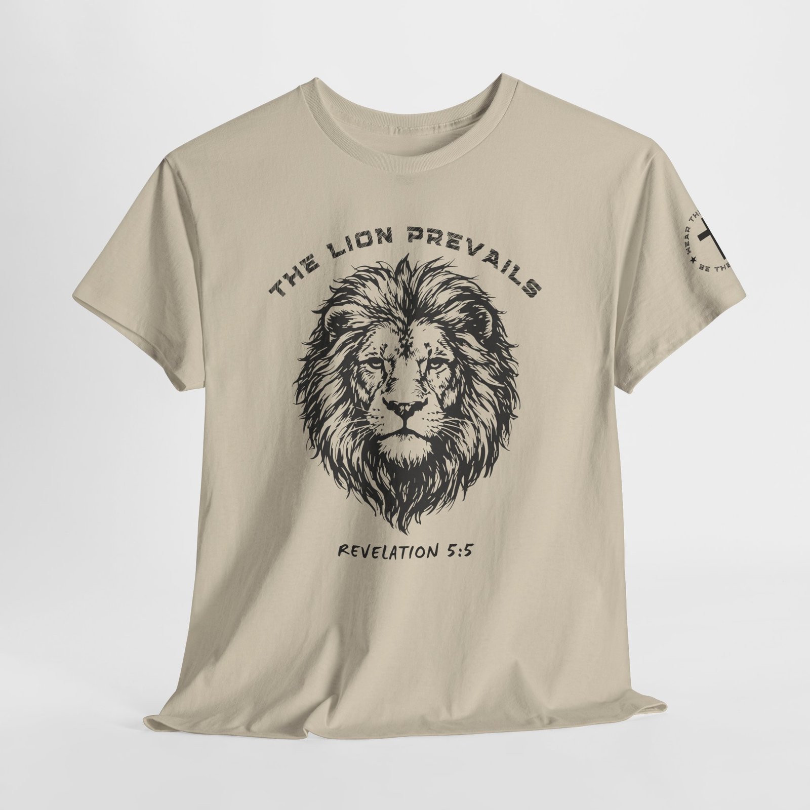 Lion Prevails T-Shirt — 'The Lion Prevails' Revelation 5:5 Christian Tee - Image 13