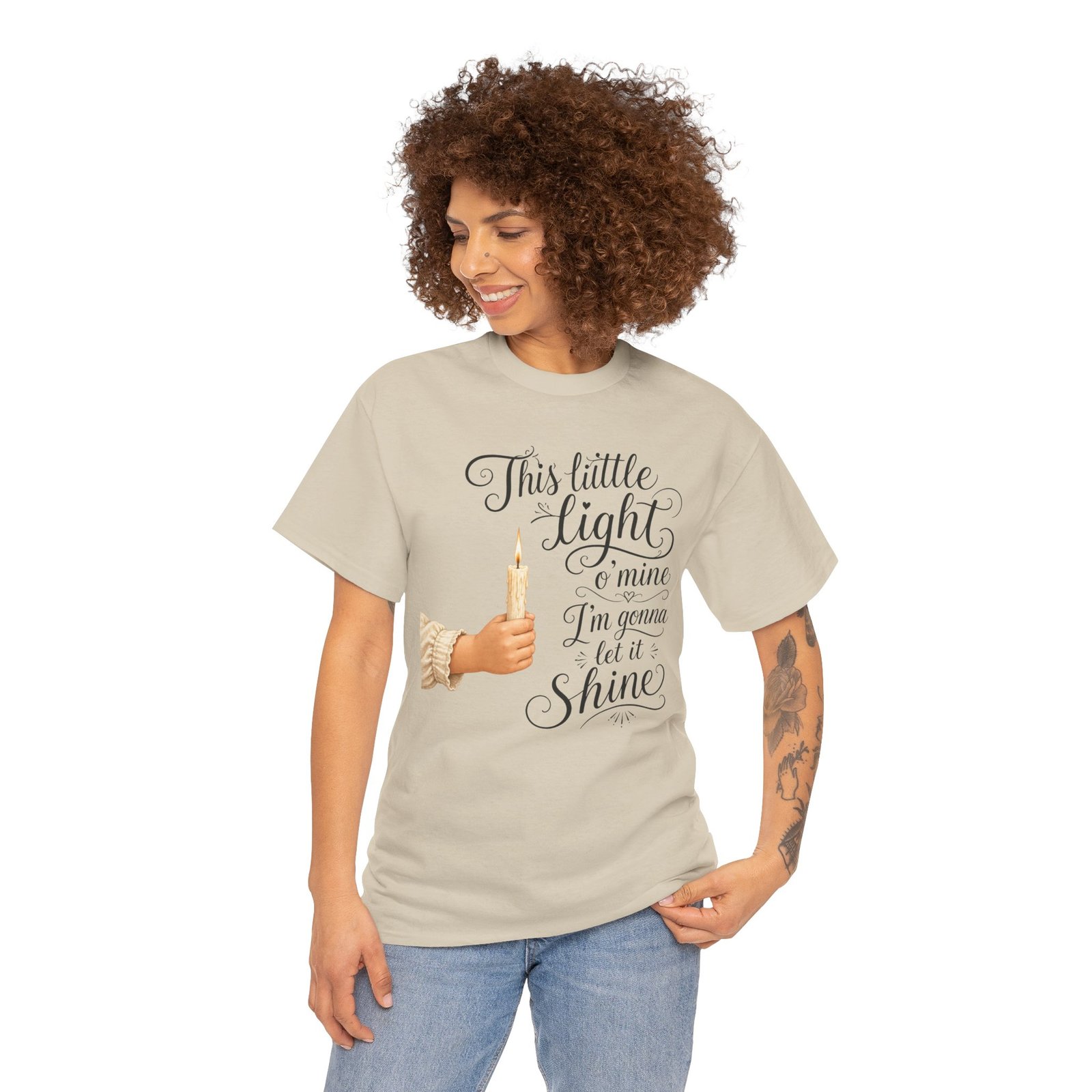 'This Little Light O' Mine' T-Shirt — Inspirational Gospel Tee - Image 18