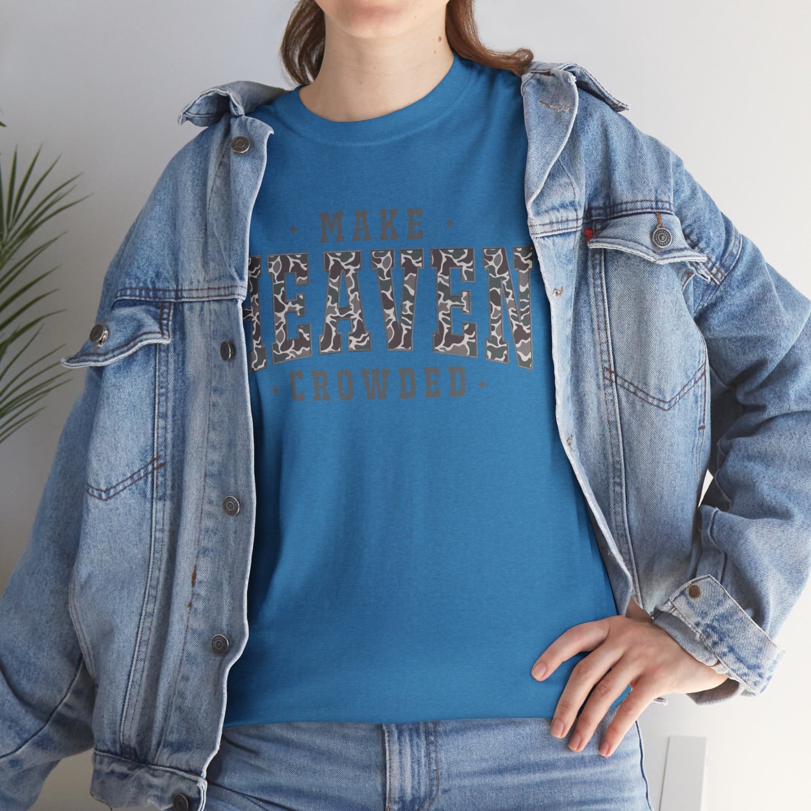 Make Heaven Crowded T-Shirt — Inspirational Christian Faith Tee - Image 61