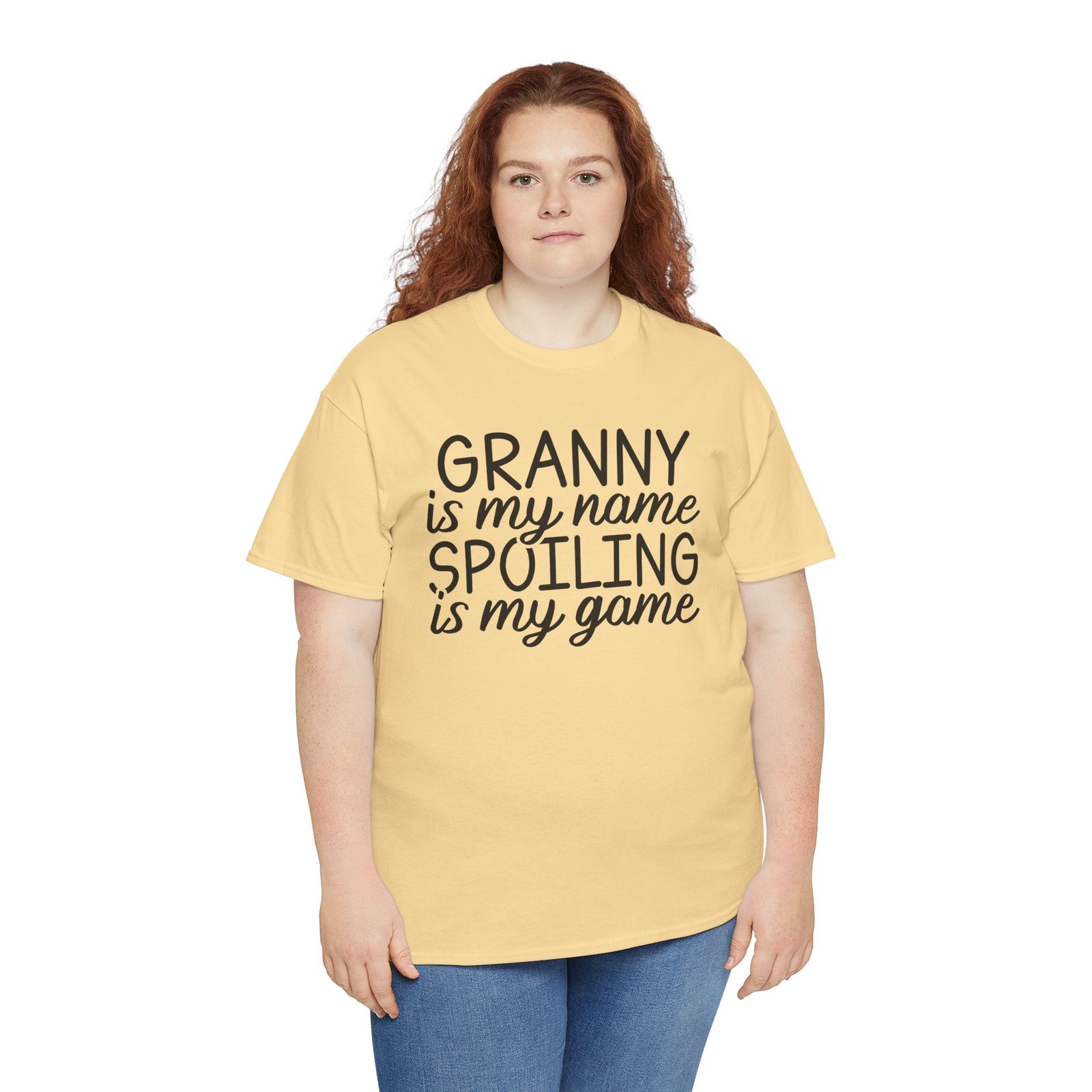 Granny Is My Name Spoiling Is My Game T-Shirt - Image 35