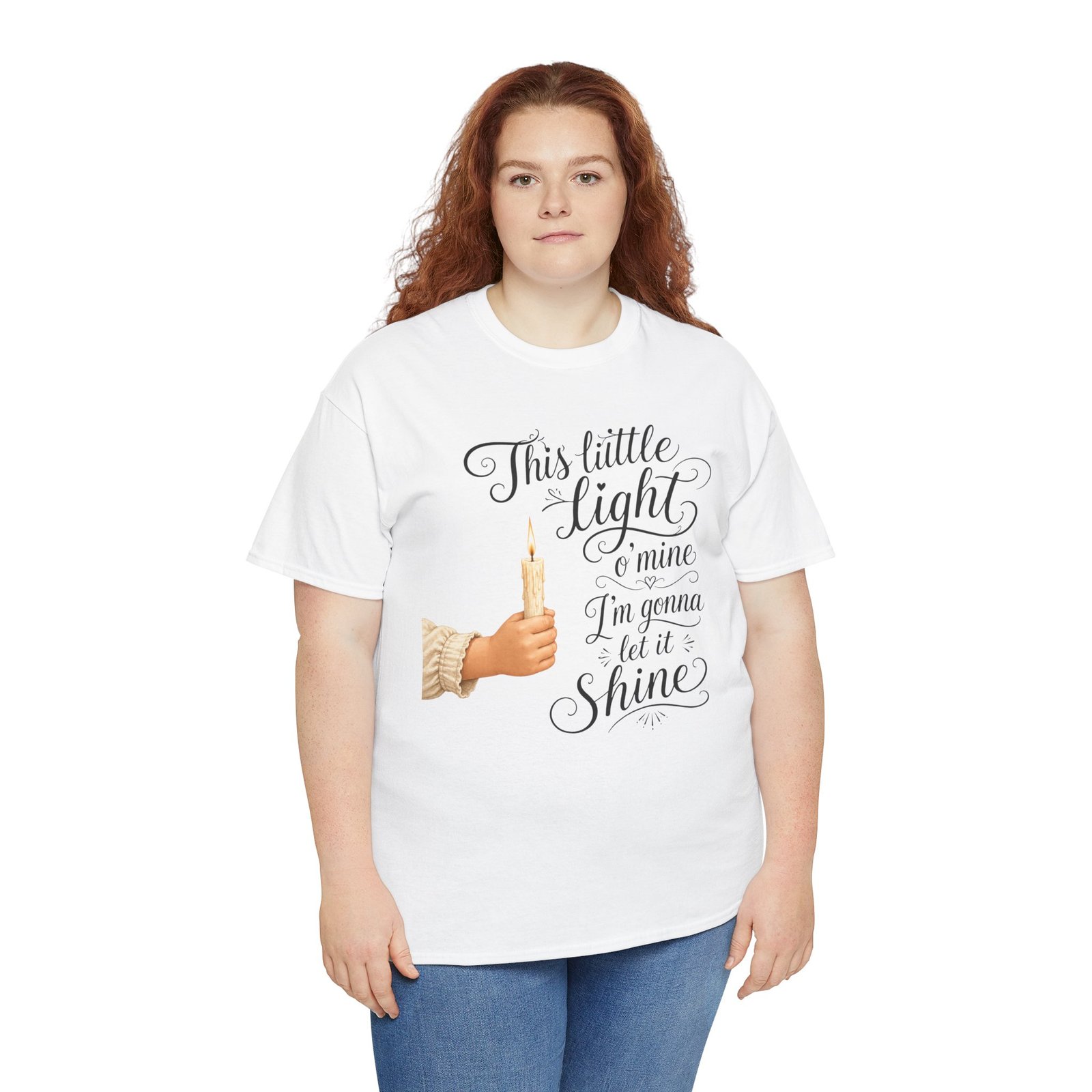 'This Little Light O' Mine' T-Shirt — Inspirational Gospel Tee - Image 12